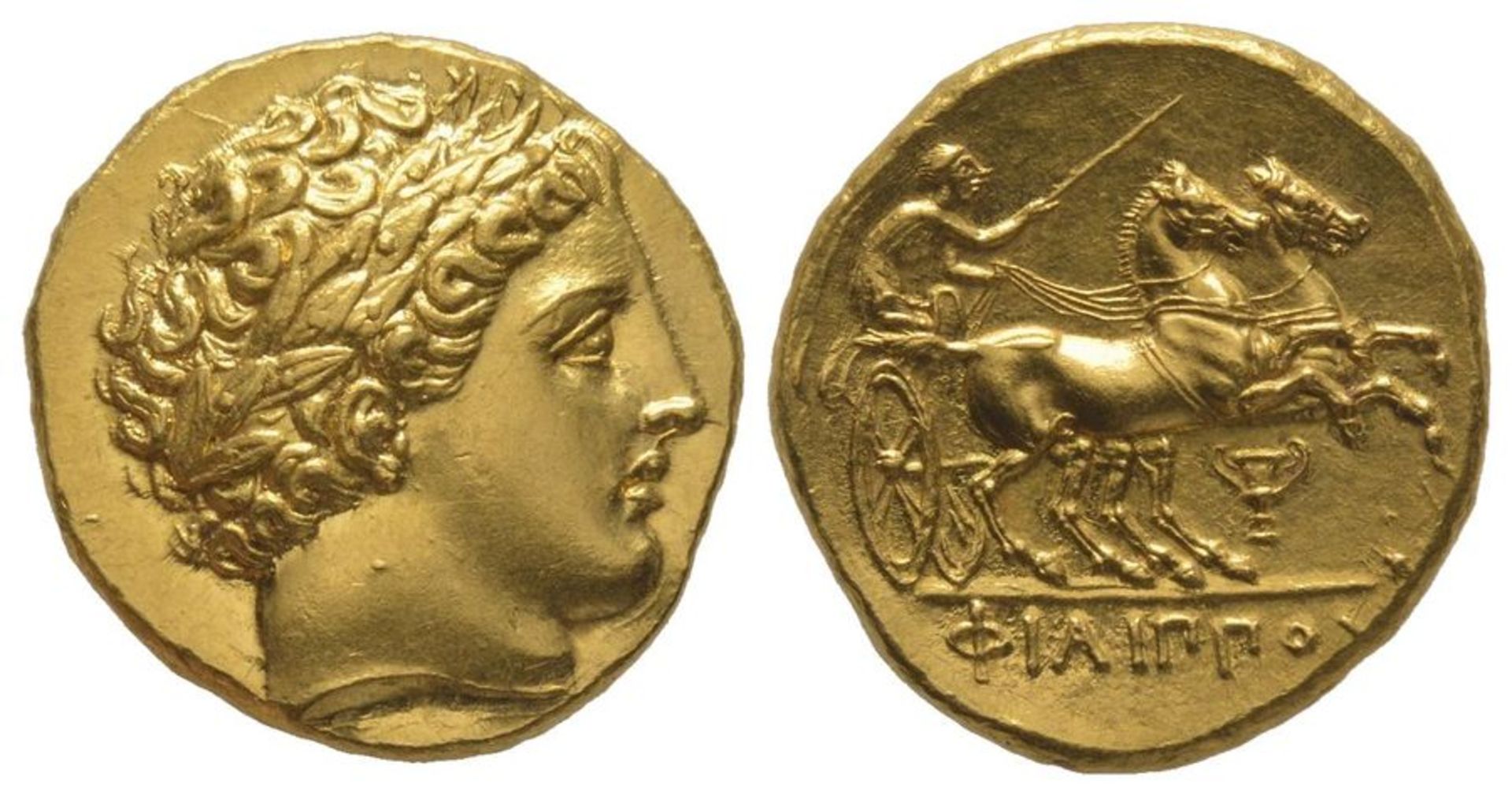 Kingdom of Macedonia, Philip II 359 - 336 BC. Stater. AU 8.63 g. Ref : Le Rider [...]