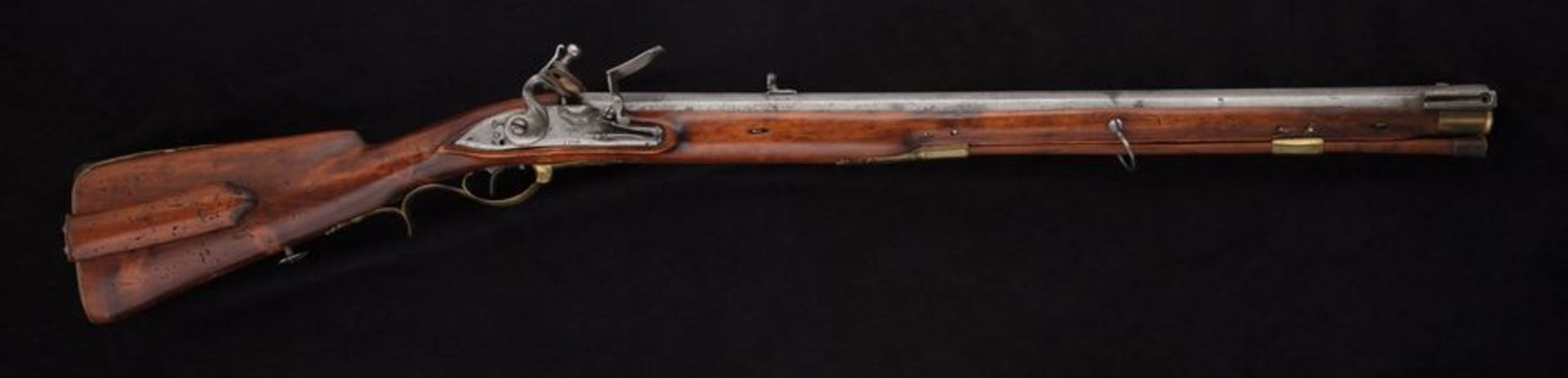 Russian Eger Ri e, sample 1798. Overall length - 101 cm; barrel - 65.8 cm; caliber - [...]
