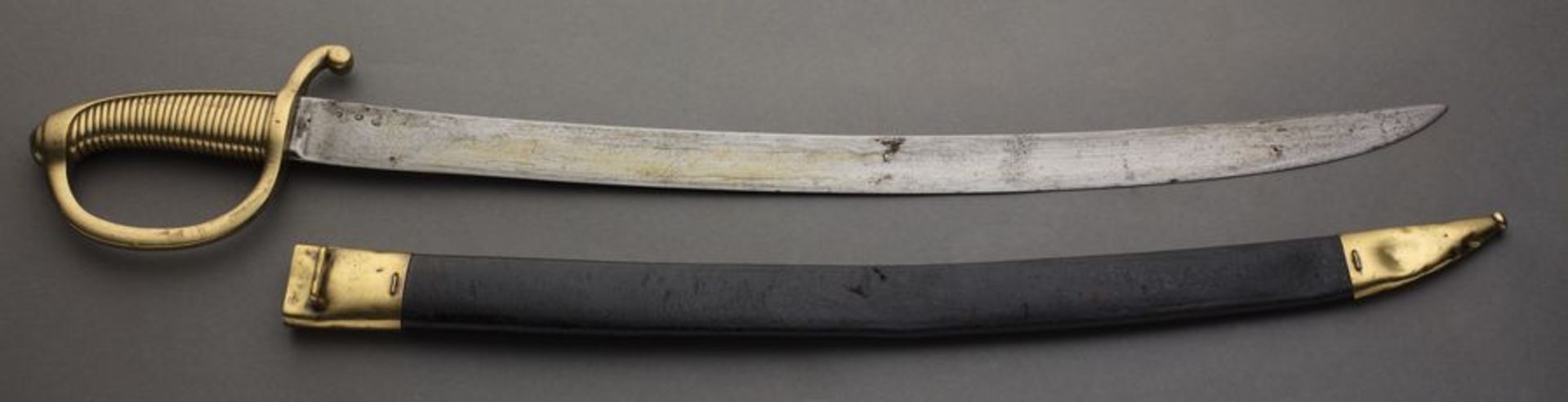 French infantry soldier's Sabre model AN XI year (1802-1803). Overall length - 75 cm; [...]