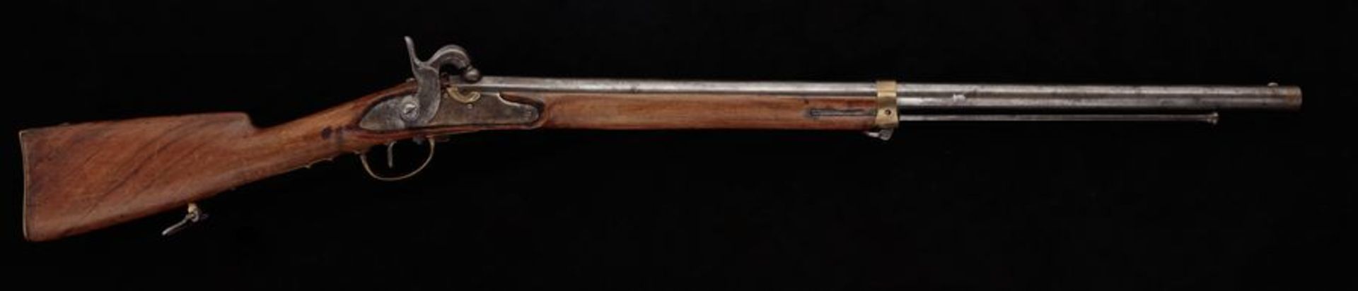 Cavalry Blunderbuss with capsule lock, remake of int French musket model AN [...] - Bild 4 aus 4