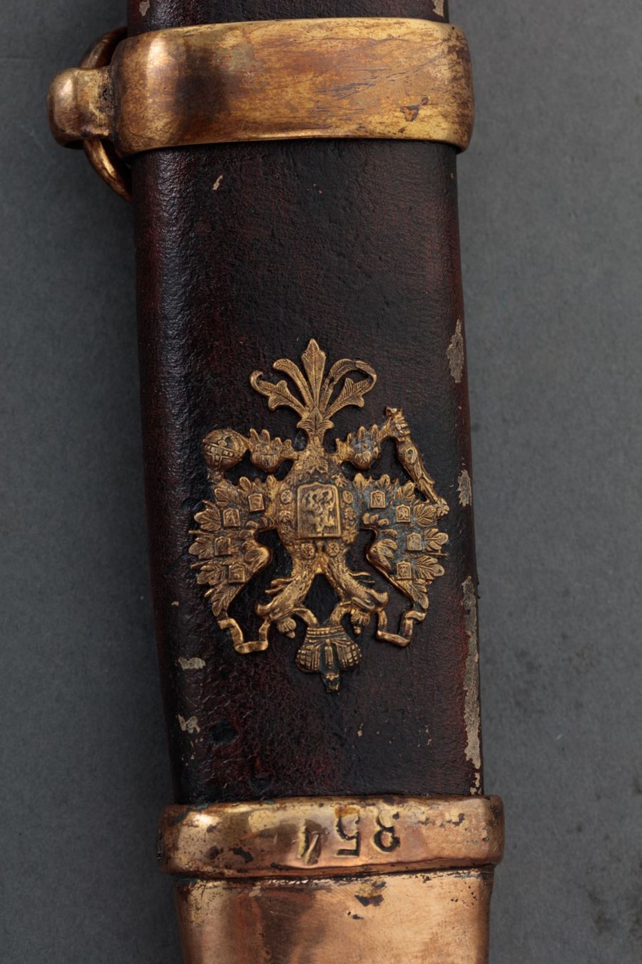 Cossack of cer’s Sabre with the inscription «For courage», «Golden weapon with [...] - Bild 5 aus 8