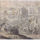 "Siege scene, Lille"