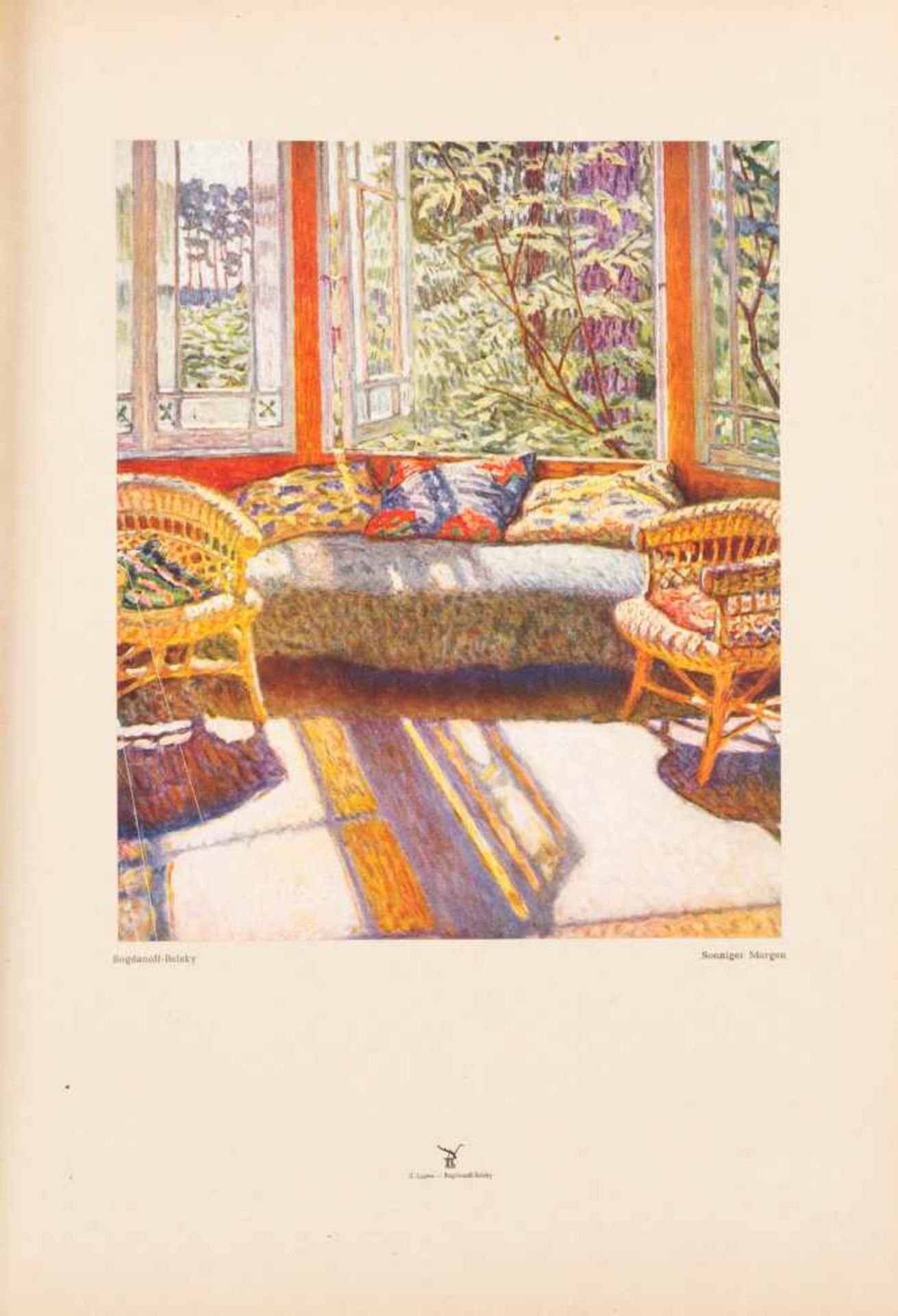 ZIEDONIS LIGERS Bogdanoff-Belsky. Leben und Werk des russischen Malers Riga, 1943 Gebundenes Katalog - Bild 5 aus 6