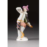 PETER REINICKE 1715 Danzig - 1768 Meißen HARLEKIN Deutsch, Meissen, 1987 (Entwurf 1743) Porzellan,