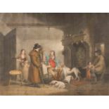 WILLIAM WARD 1766 London - 1826 ebenda OUTSIDE OF A COUNTRY ALEHOUSE - INSIDE OF A COUNTRY