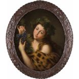 ANNE-LOUIS GIRODET-TRIOSON (UMKREIS) 1767 Montargis - 1824 Paris Bacchus (Allegorie des Herbstes) Öl
