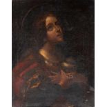 CARLO DOLCI (UMKREIS) 1616 Florenz - 1686 Ebenda HEILIGE MARIA MAGDALENA Öl auf Leinwand. 73,5 cm