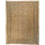ZIEGLER MAHAL Persien, um 1900 276 x 213 cm. Gebrauchsspuren.