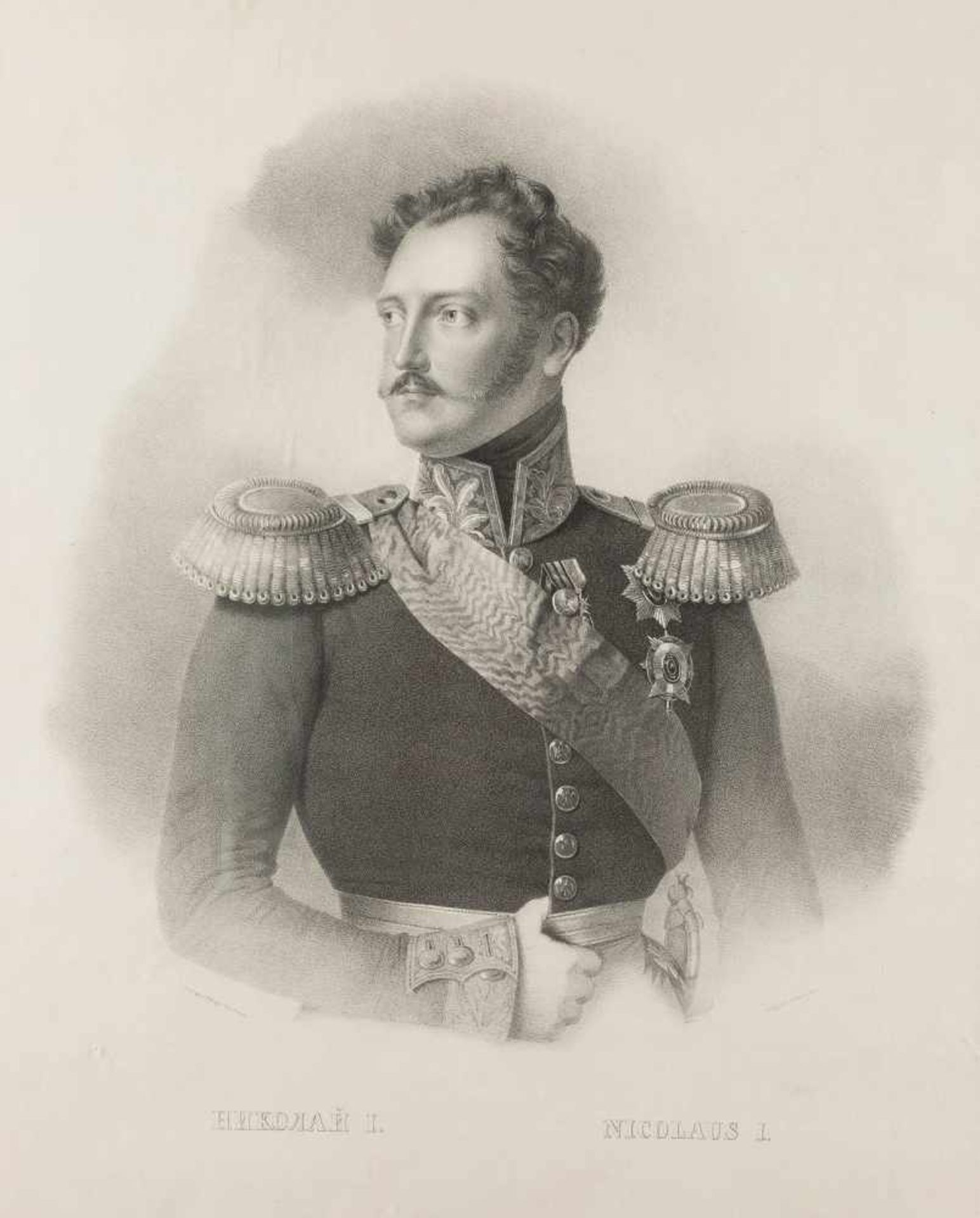 FRIEDRICH JENTZEN/ CARL WILDT 1804 Berlin-Weimer 1870/ tätig 1830-1870 in Berlin RUSSISCHER KAISER