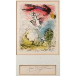 MARC CHAGALL1887 Witebsk - 1985 Paul de VenceLA POÉSIE Farblithografie auf Arches (mit