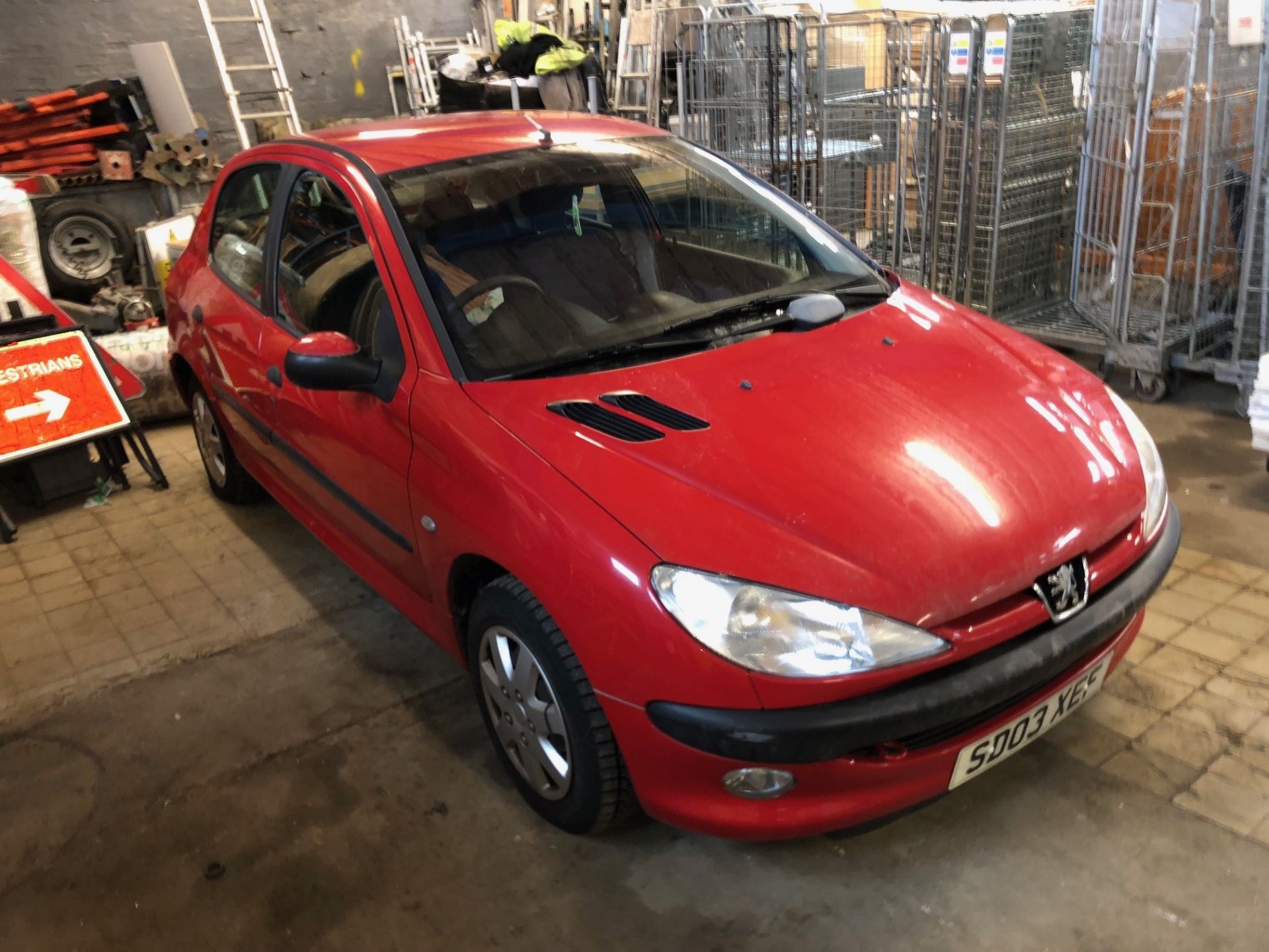 Peugeot 206 LX Auto, 1.4L, 03 Reg, Red, 41000 Miles, 5 Door, Automatic - MOT Needed - Garage Find!! - Image 3 of 6