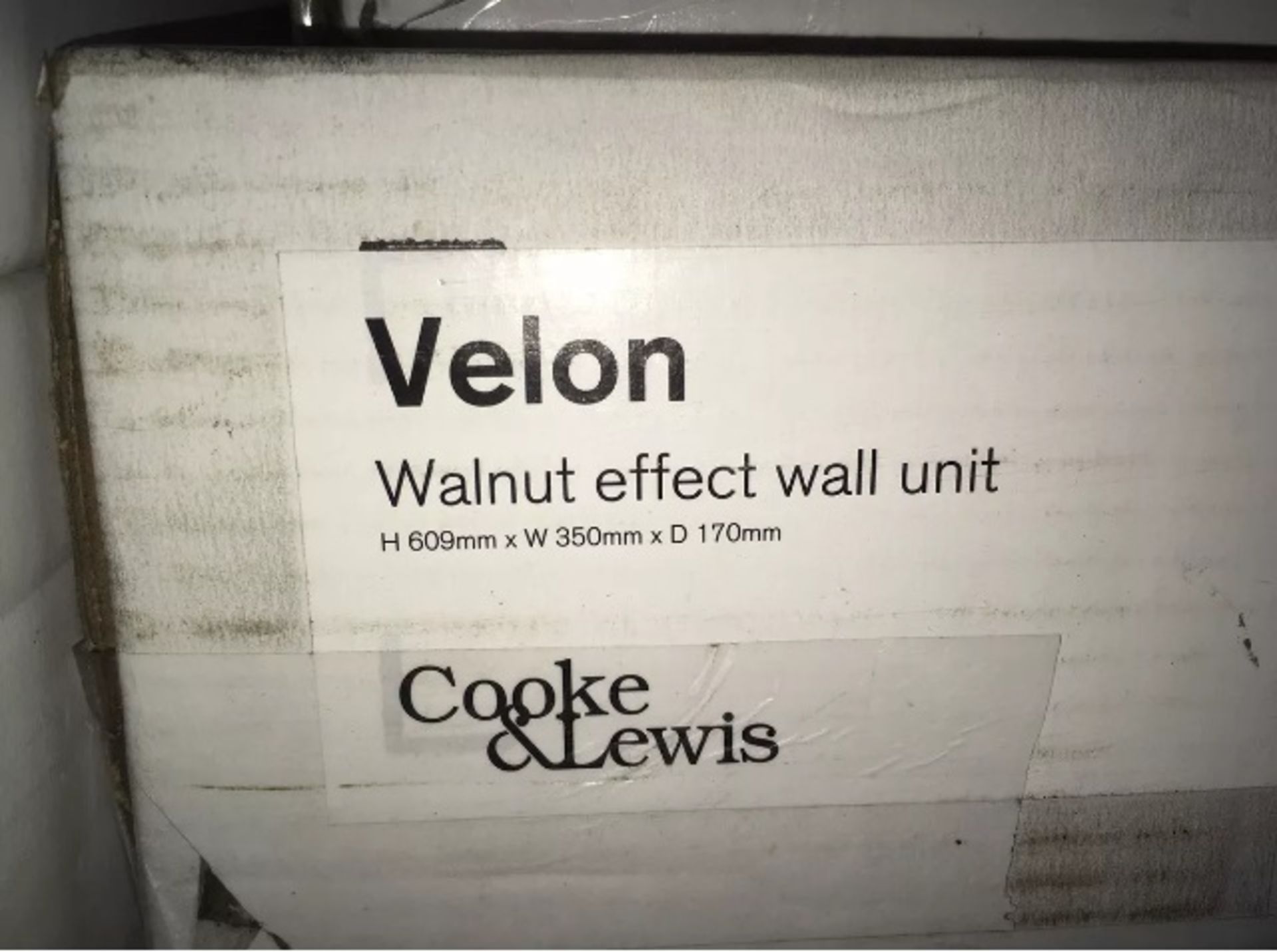 1 x Velon Walnut Effect Wall Unit (Brand New & Boxed) - Image 3 of 3