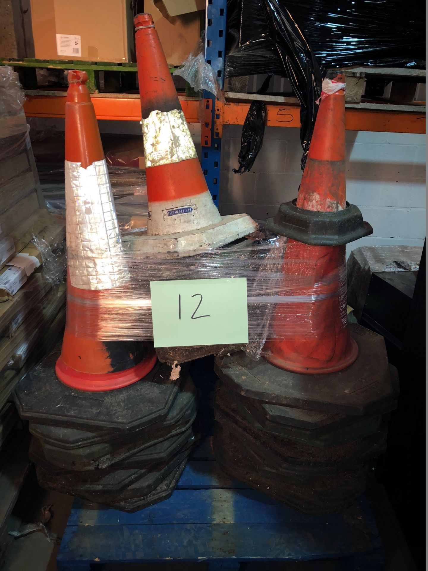 1 x Pallet of Mixed Traffic Cones - Approximately 25 in Total