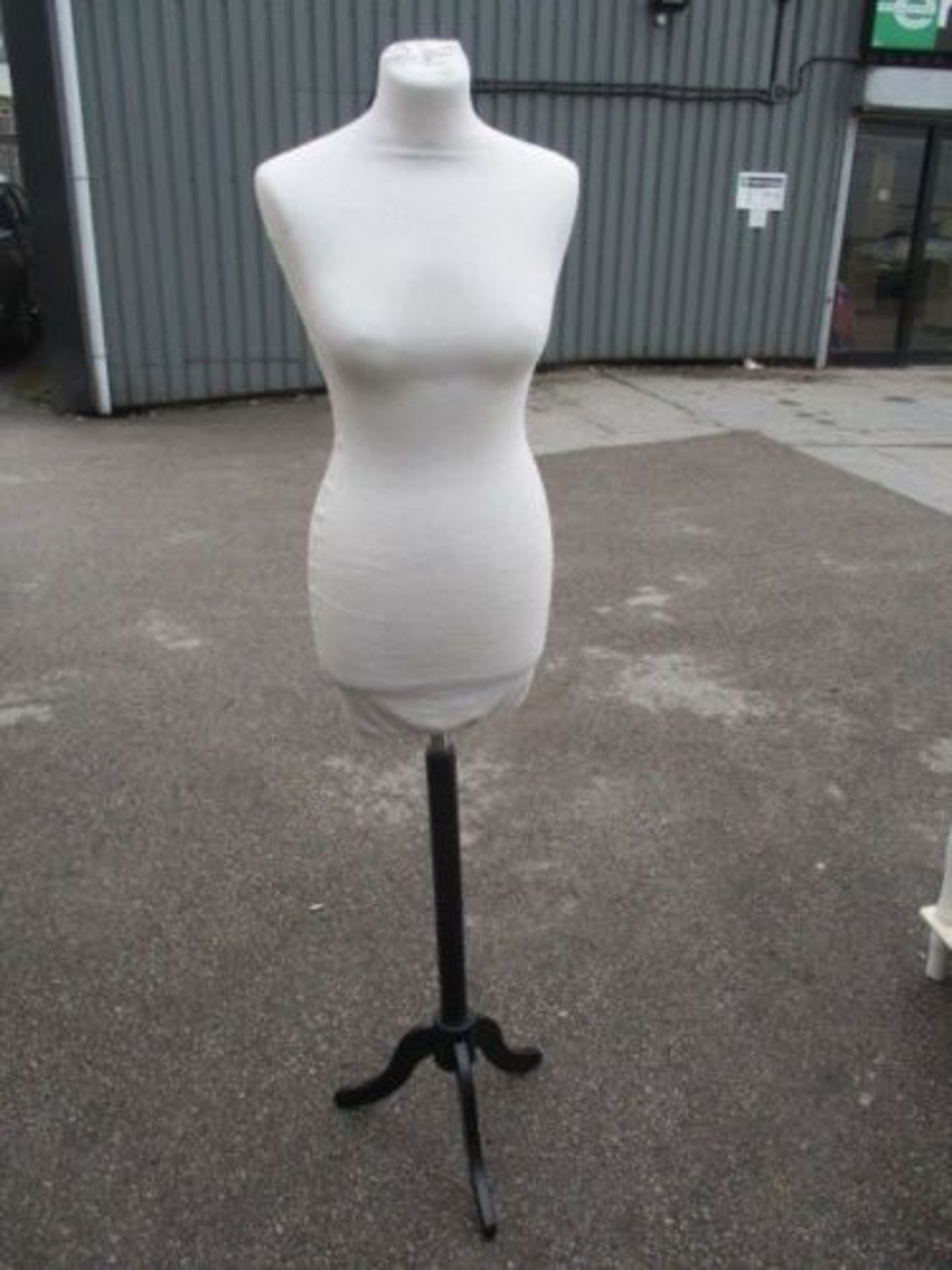 1 x Female Mannequin Shop Boutique Display With Wooden Base