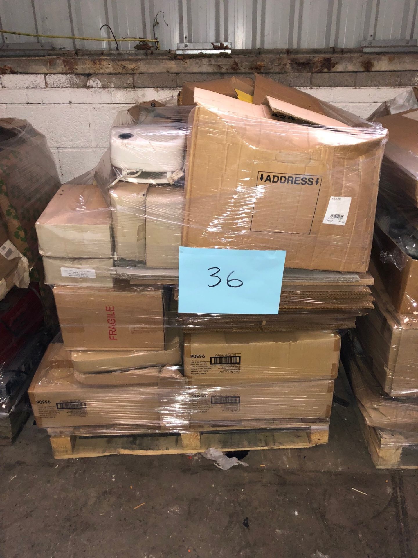 1 x Pallet of Mixed Stock/Stationery Including Gift Wrap, Display Stands, Compucessory Products &