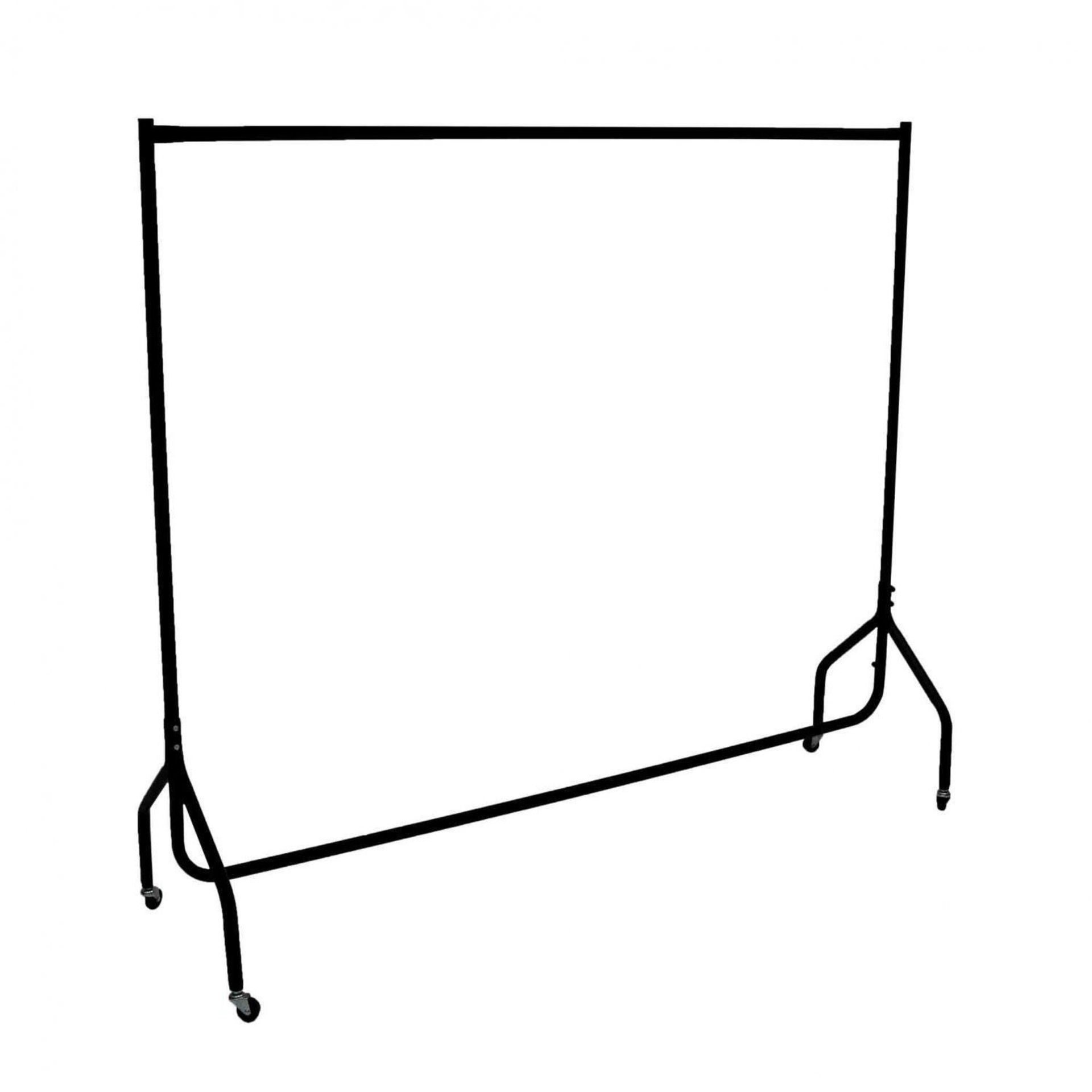 6ft Heavy Duty Clothes Rail With Castors