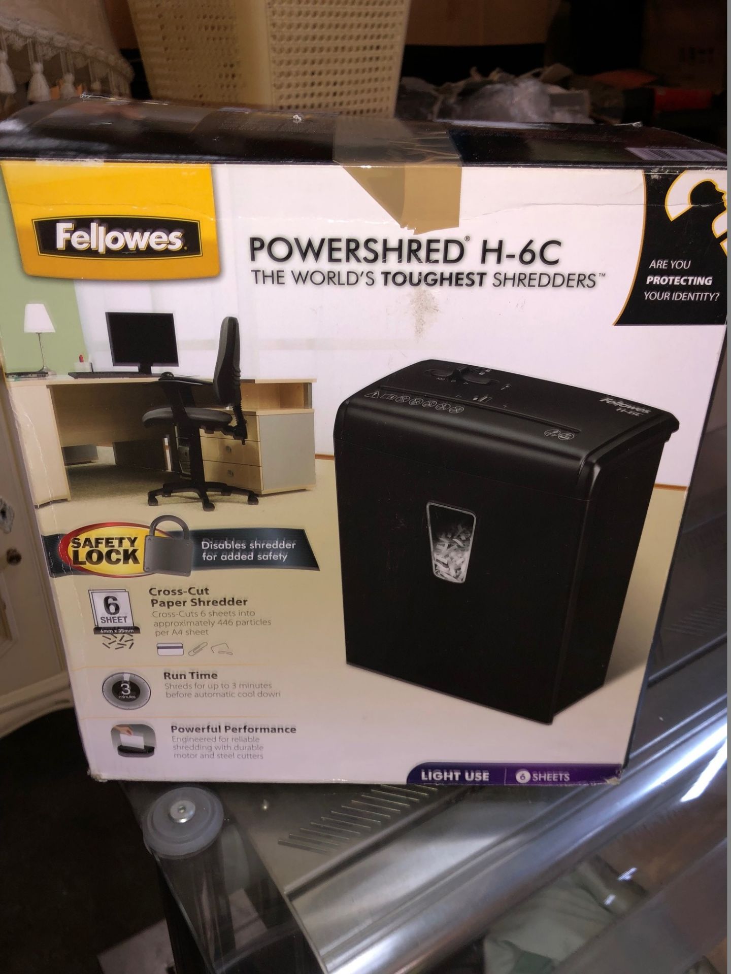 Fellowes Powershred H-6c Shredder