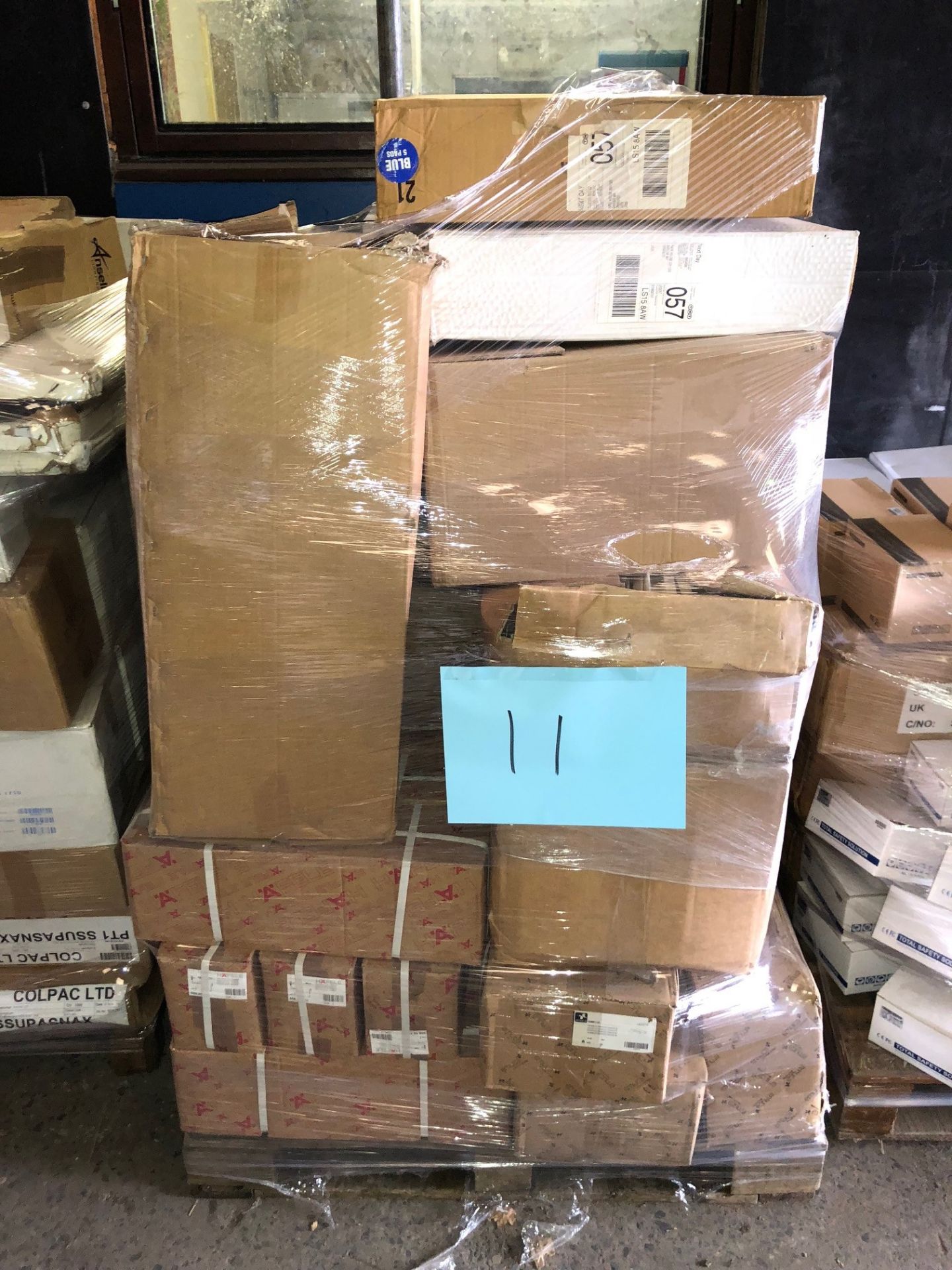 1 x Pallet of Mixed Stock Including Emuca Products, HDMi Cable Kits, Stationery Items & Various