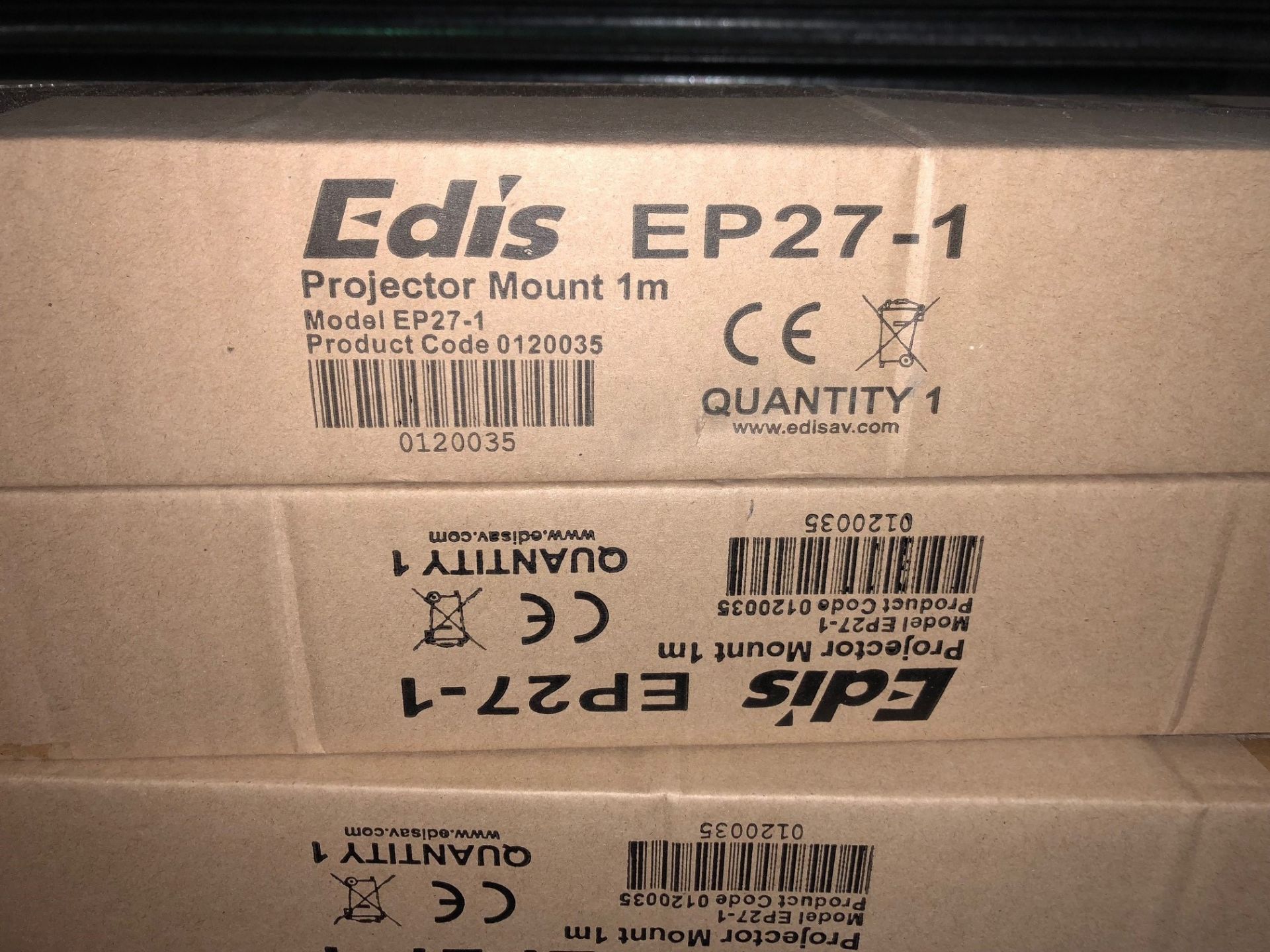 1 x Edis EP27 1 Metre Projector Mount (Brand New & Boxed) - Image 2 of 2