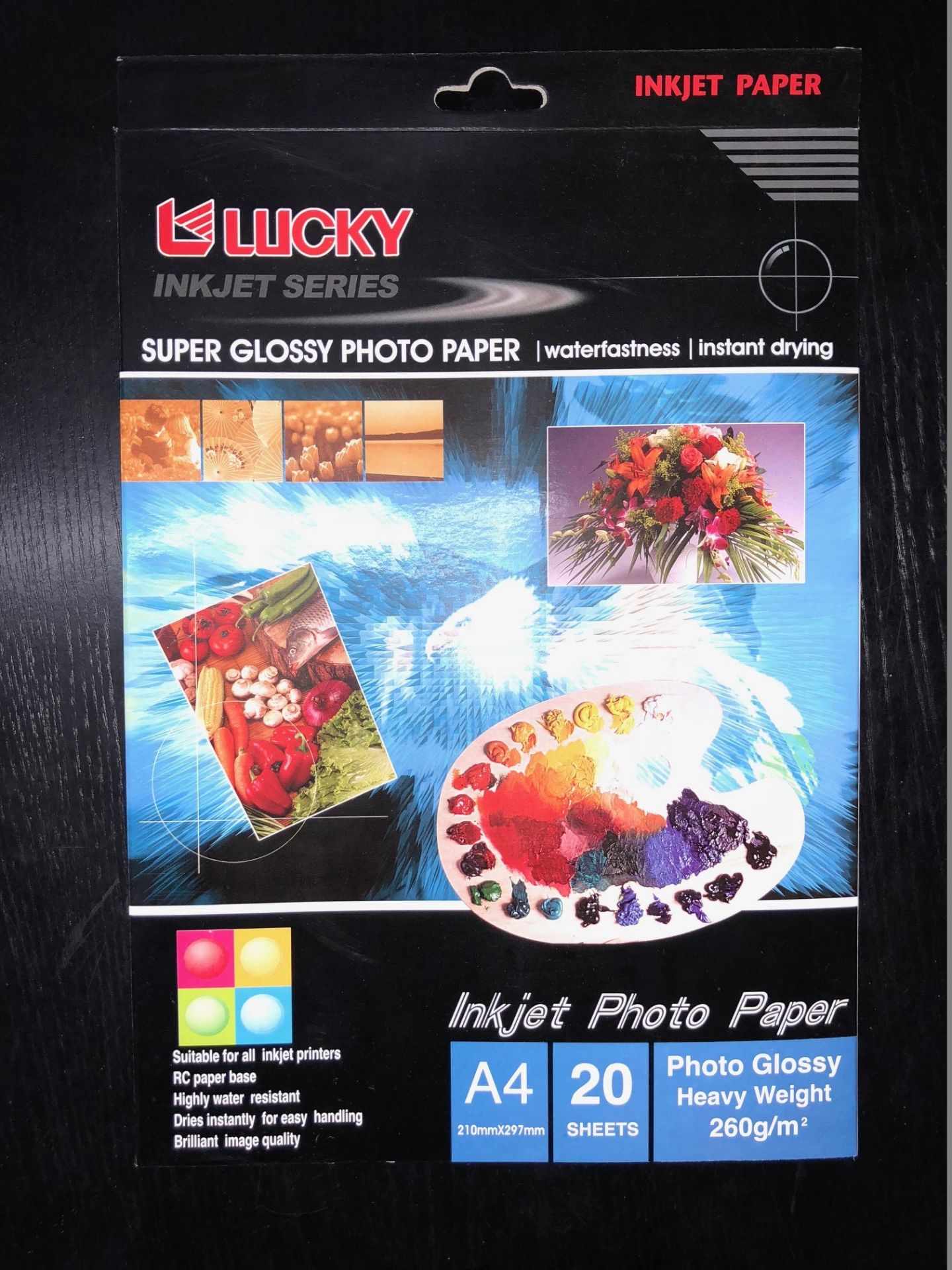 54 x Packs of 260gsm Super Glossy Photo Paper (RRP £5.99 Per Pack - Massive Retail Value)