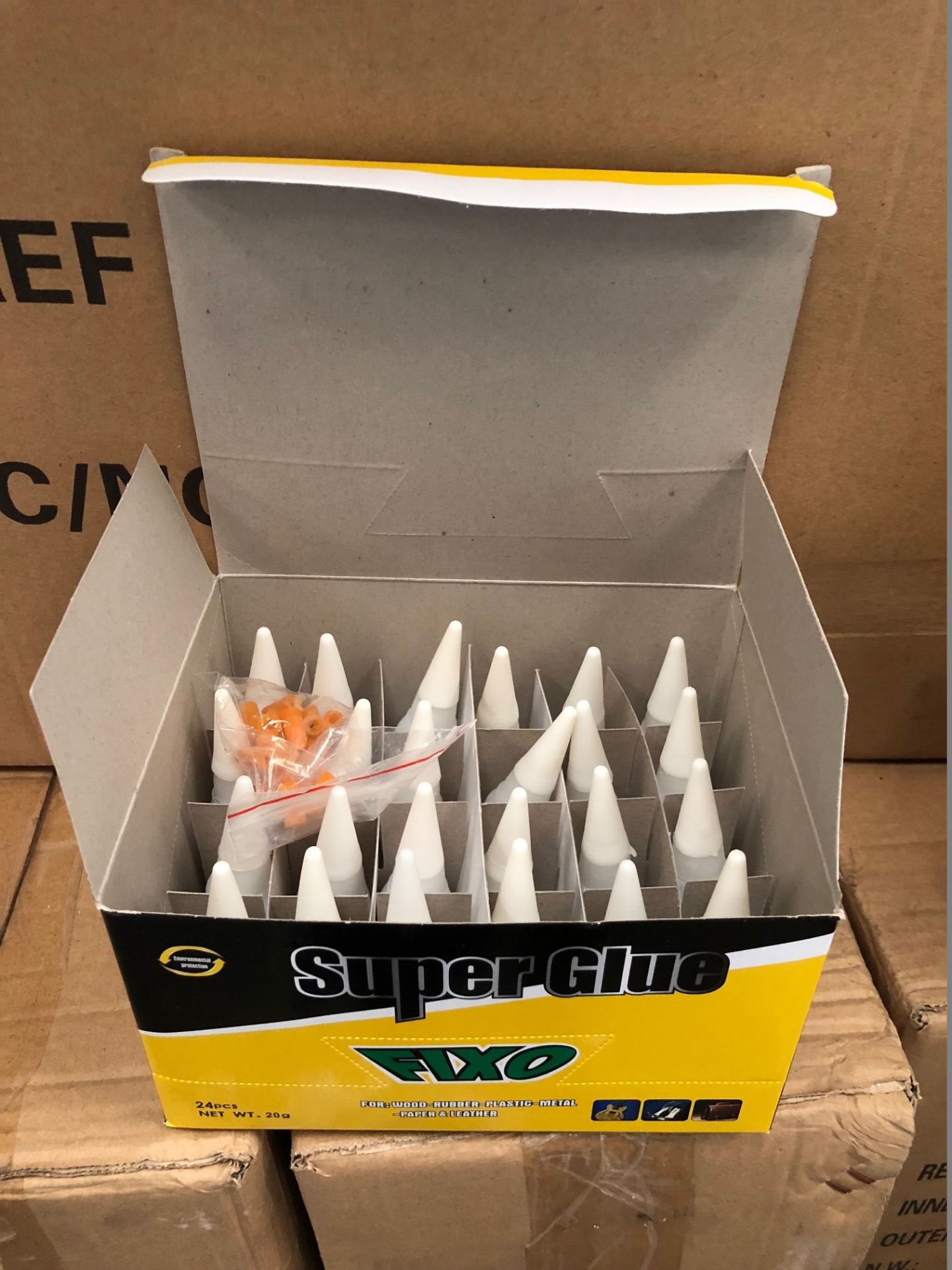 288 x Bottles of Fixo Super Glue - 12 x Boxes of 24 Bottles (Brand New & Boxed - Massive Resale - Image 2 of 5