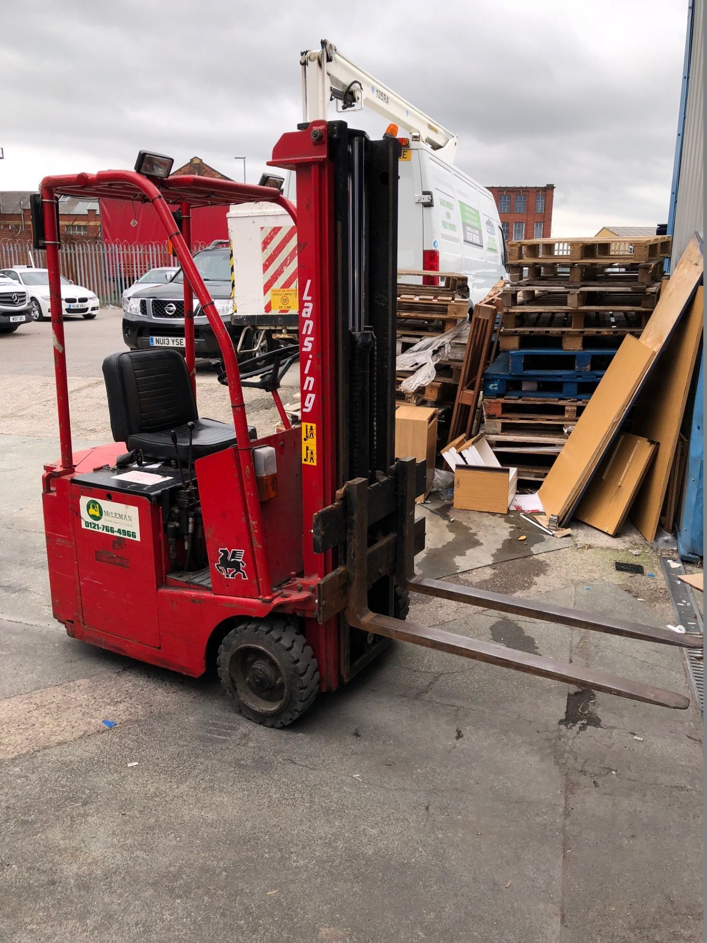 Lansing Bagnall Electric Forklift Truck - Model FGER1.21.0 (Spares/Repairs) - Image 3 of 8