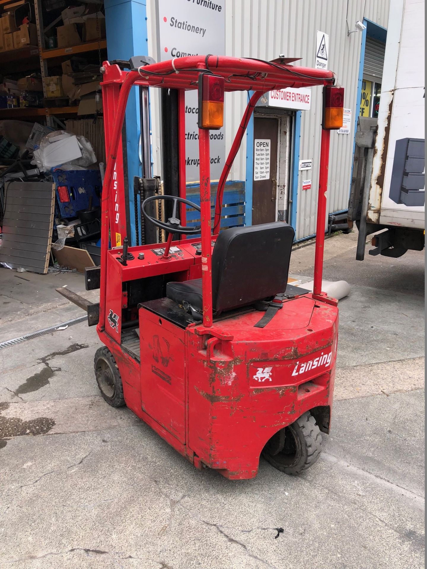 Lansing Bagnall Electric Forklift Truck - Model FGER1.21.0 (Spares/Repairs) - Image 4 of 8