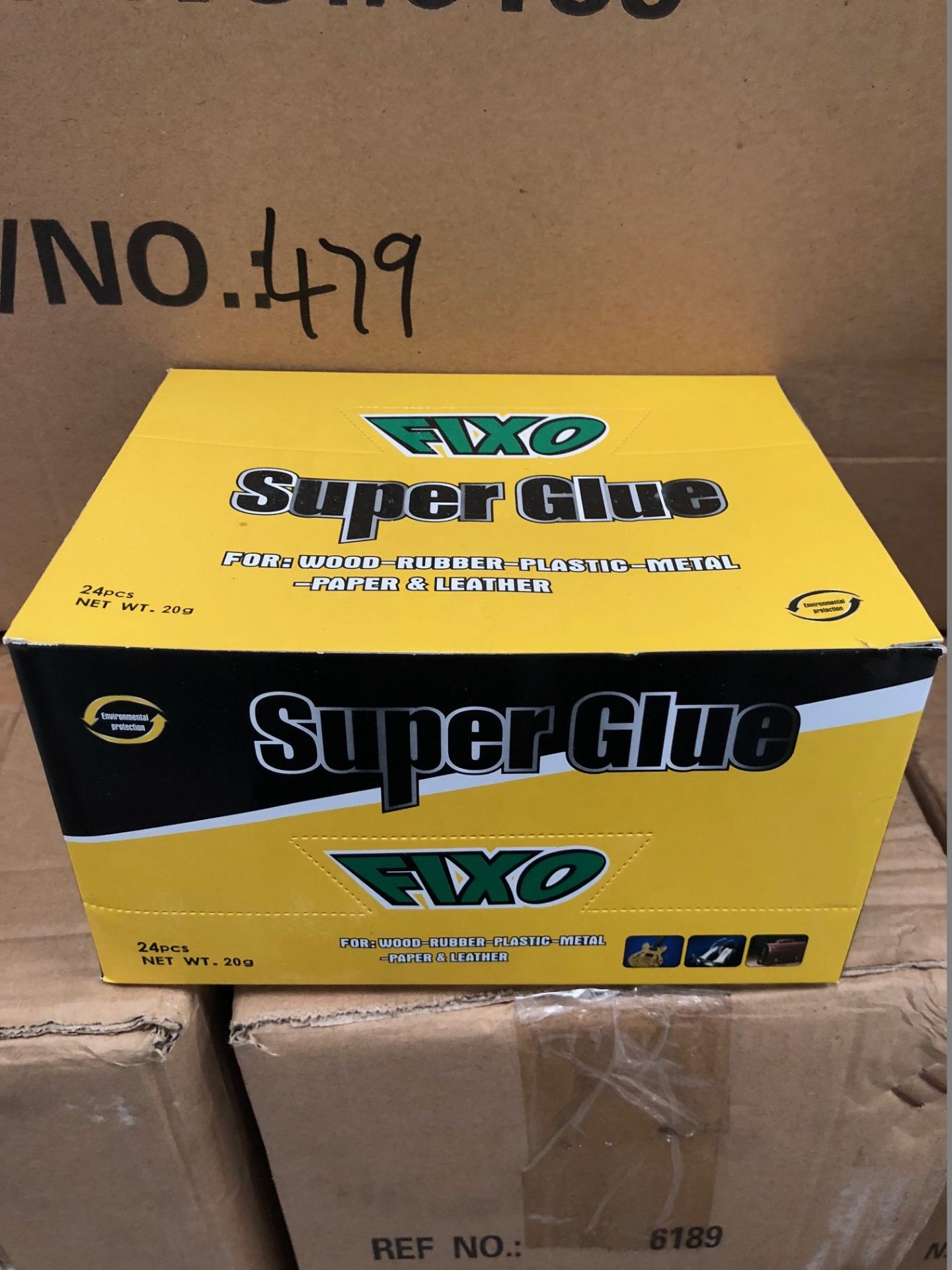 288 x Bottles of Fixo Super Glue - 12 x Boxes of 24 Bottles (Brand New & Boxed - Massive Resale