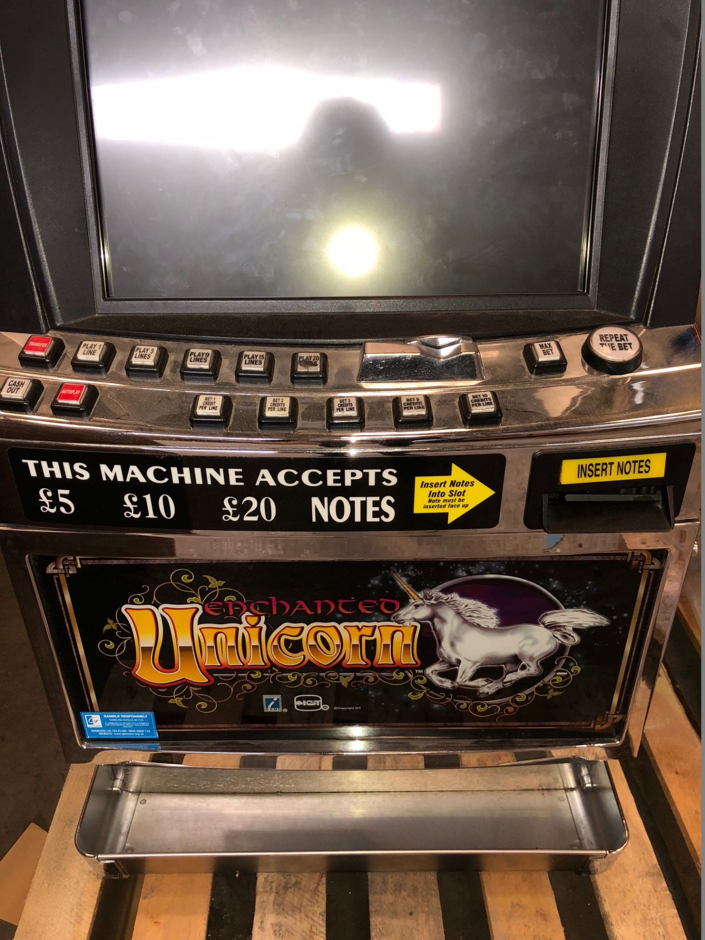 Enchanted Unicorn Slot Machine - Image 2 of 2