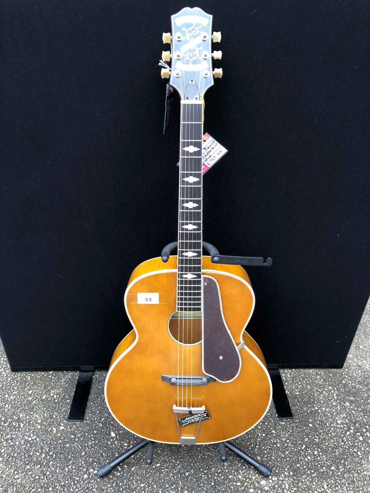 Epiphone Deluxe Round Hole Masterbilt Electro Acoustic Guitar (Brand New Ex Display - RRP £729.00)