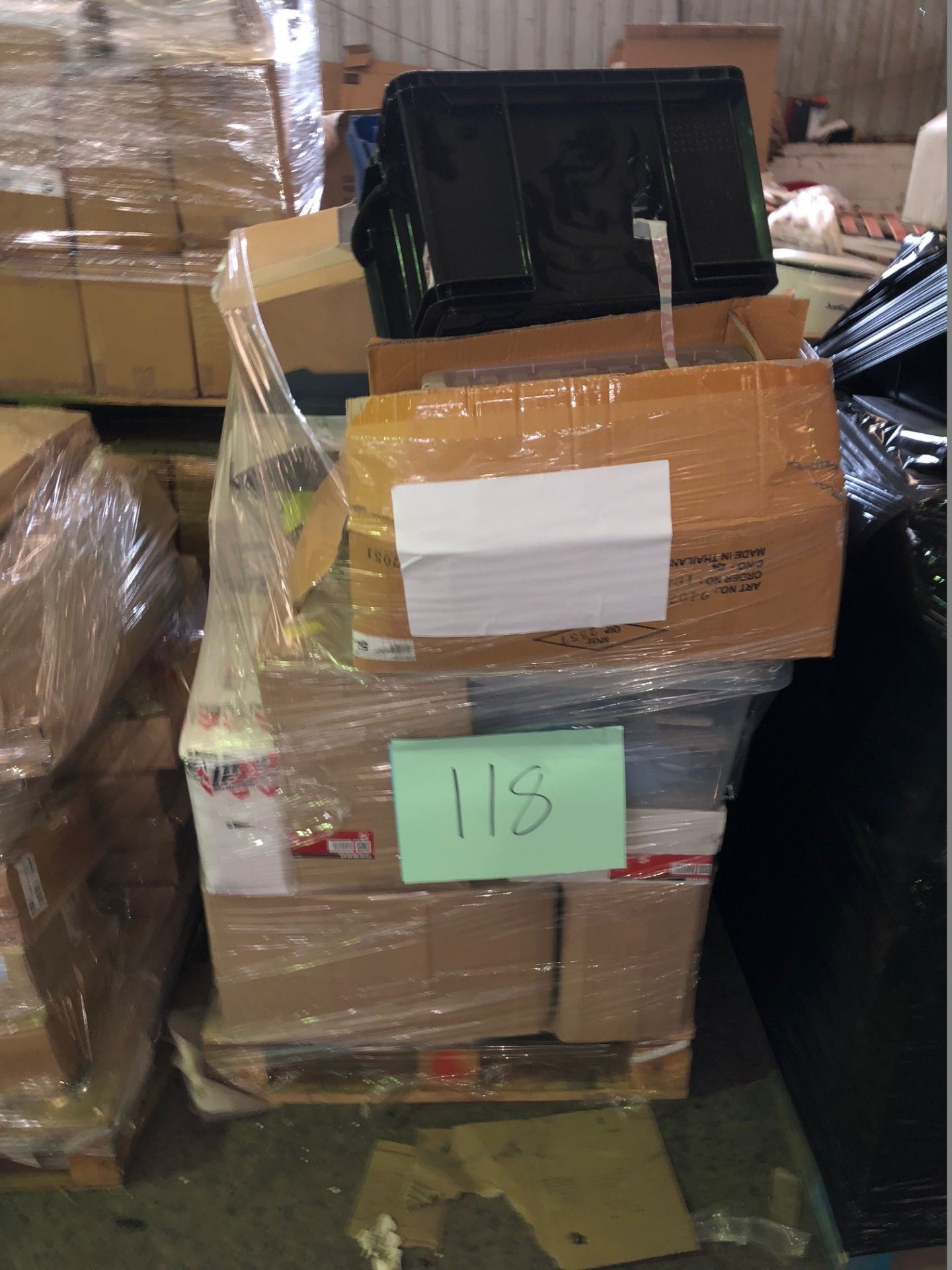 1 x Pallet of Mixed Stock/Stationery Including Box Files, Lever Arch Files, Storage Boxes, Comb