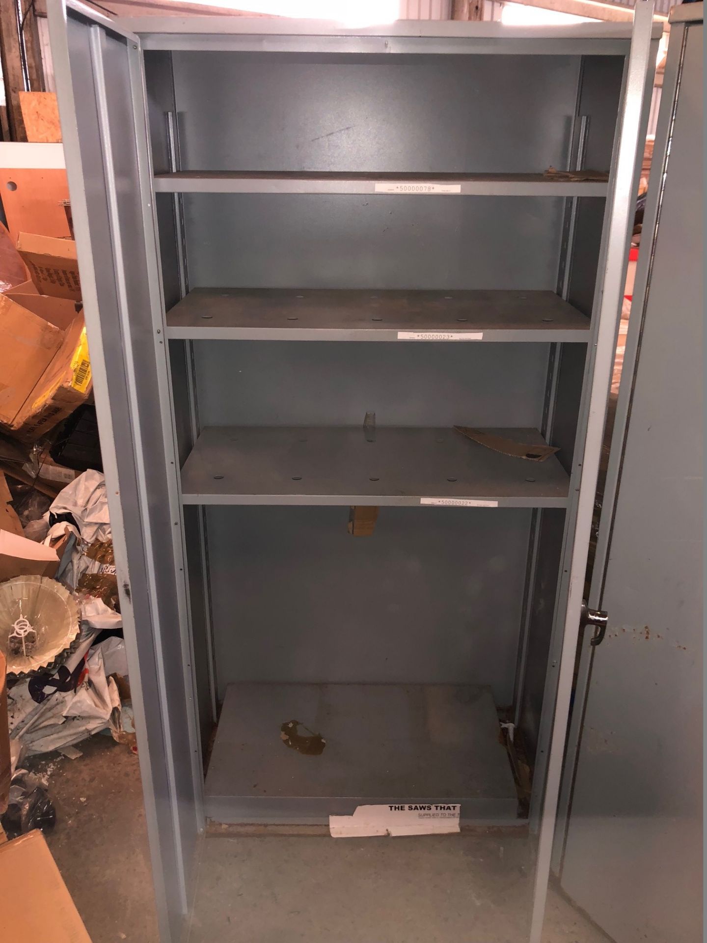 Metal Storage Cupboard - Ideal For Garage/Workshop H1830xW910xD485mm - Image 2 of 2