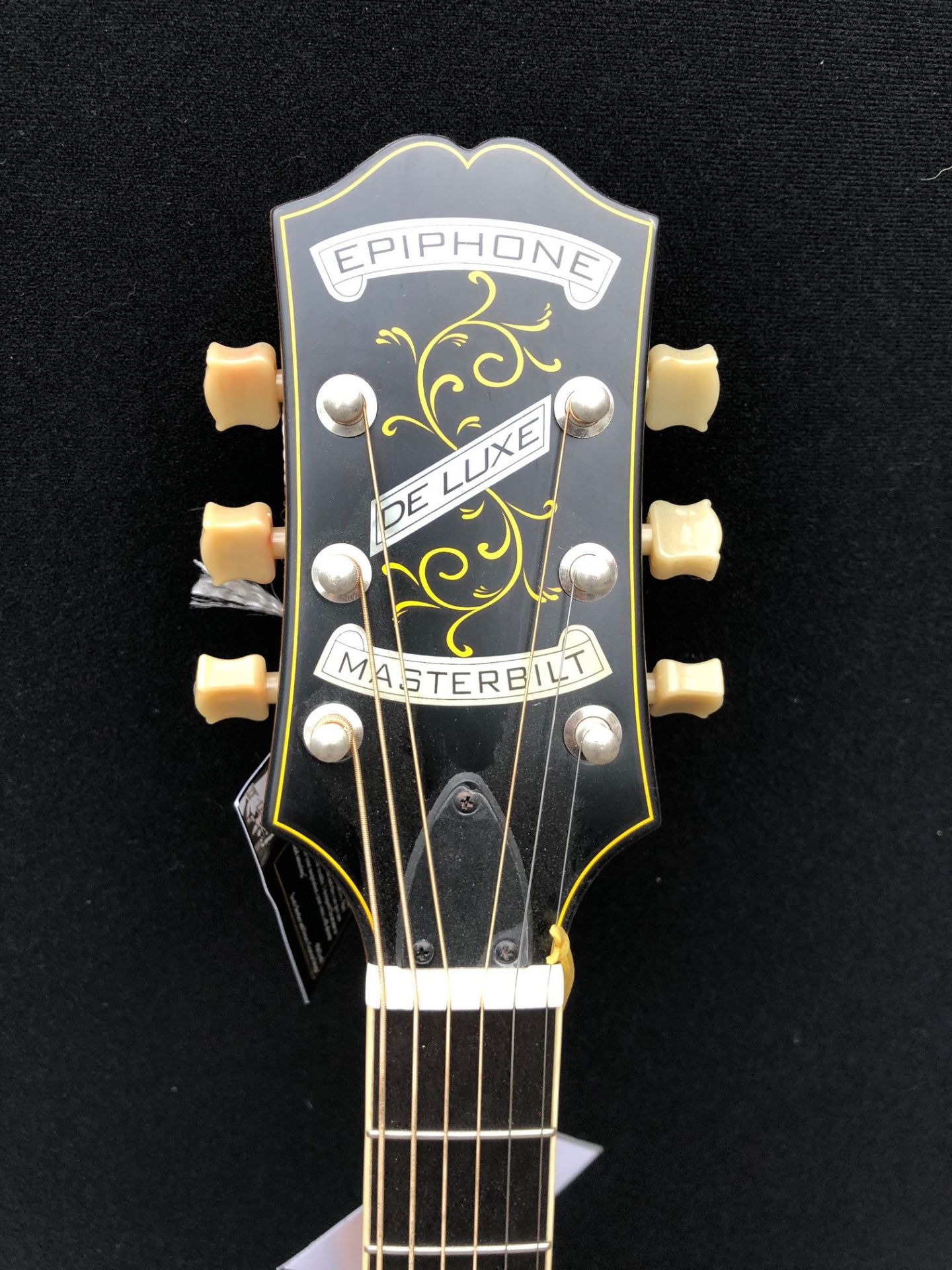 Epiphone Deluxe Round Hole Masterbilt Electro Acoustic Guitar (Brand New Ex Display - RRP £729.00) - Image 2 of 6