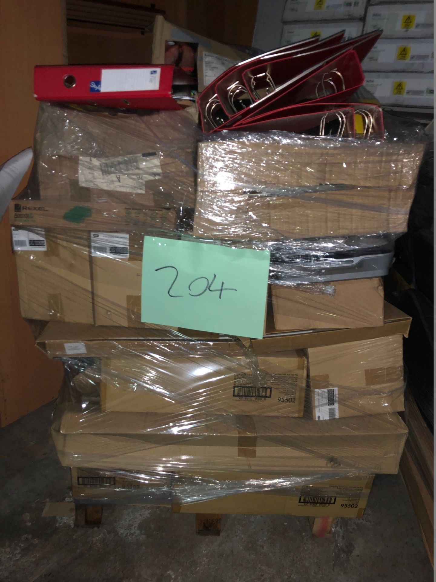 1 x Pallet of Mixed Stock/Stationery Including Presentation Ringbinders, Elba Products, CD Cases,