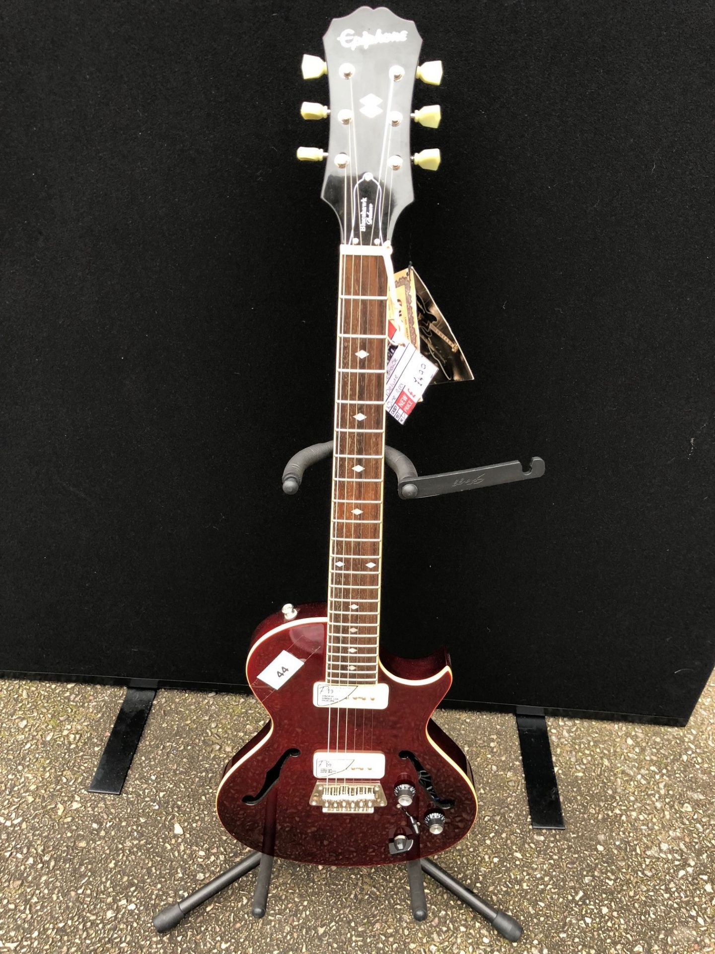 Epiphone Blueshawk Deluxe Wine Red Electric Guitar (Brand New Ex Display - RRP £499.00)