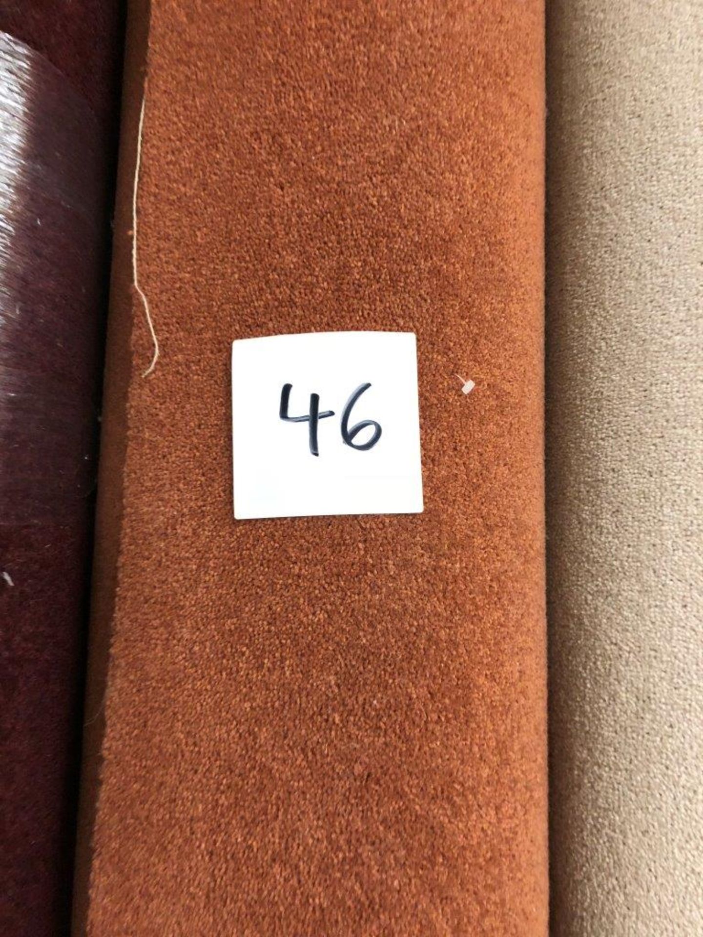 1 x Ryalux Carpet End Roll - Orange 4.5x4.0m2 - Image 2 of 3