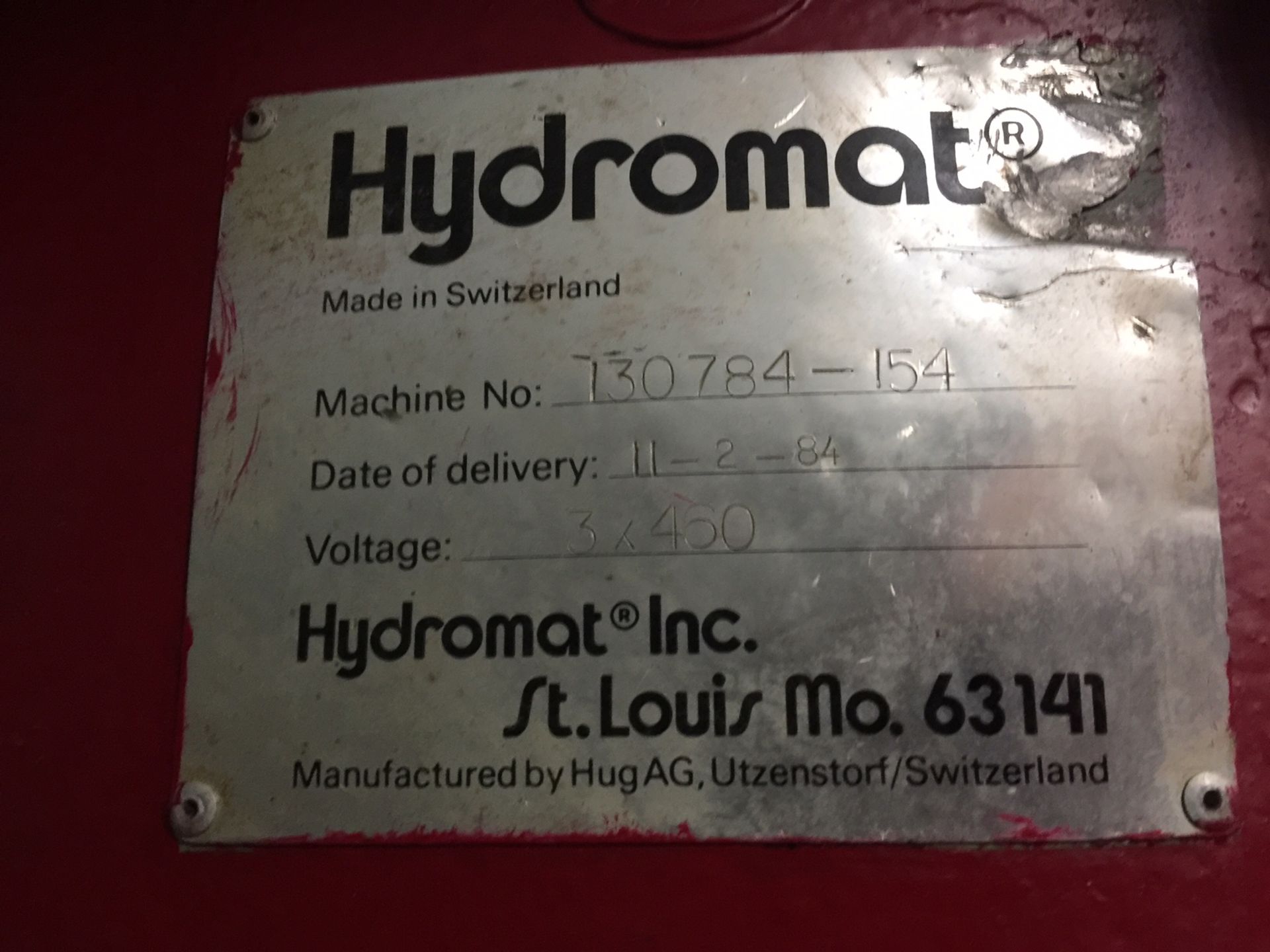 Pfiffner Hydromat HW 25/12 Transfer Machine - Image 21 of 21