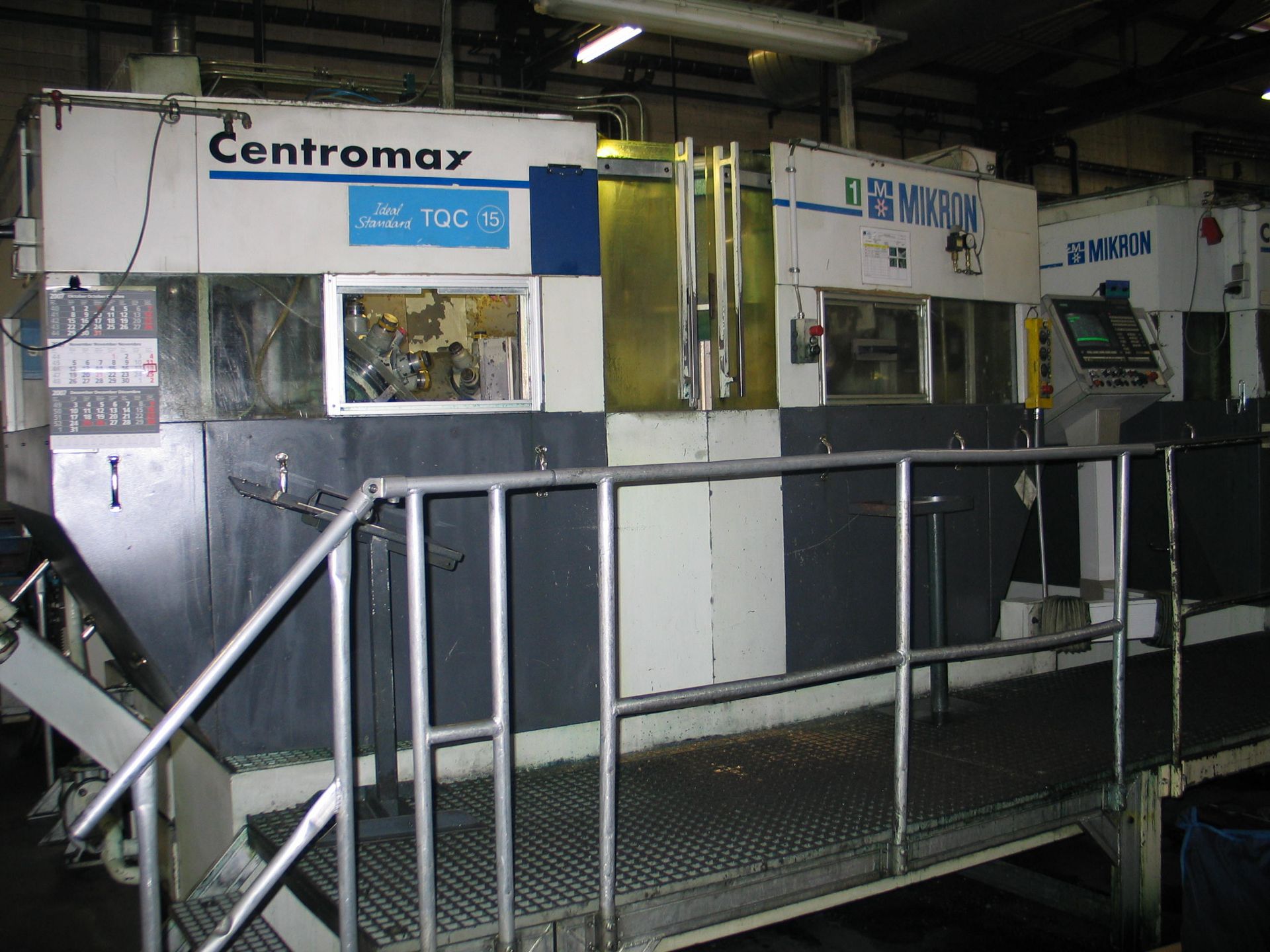 Mikron Model CENTROMAX CNC Transfer Machine