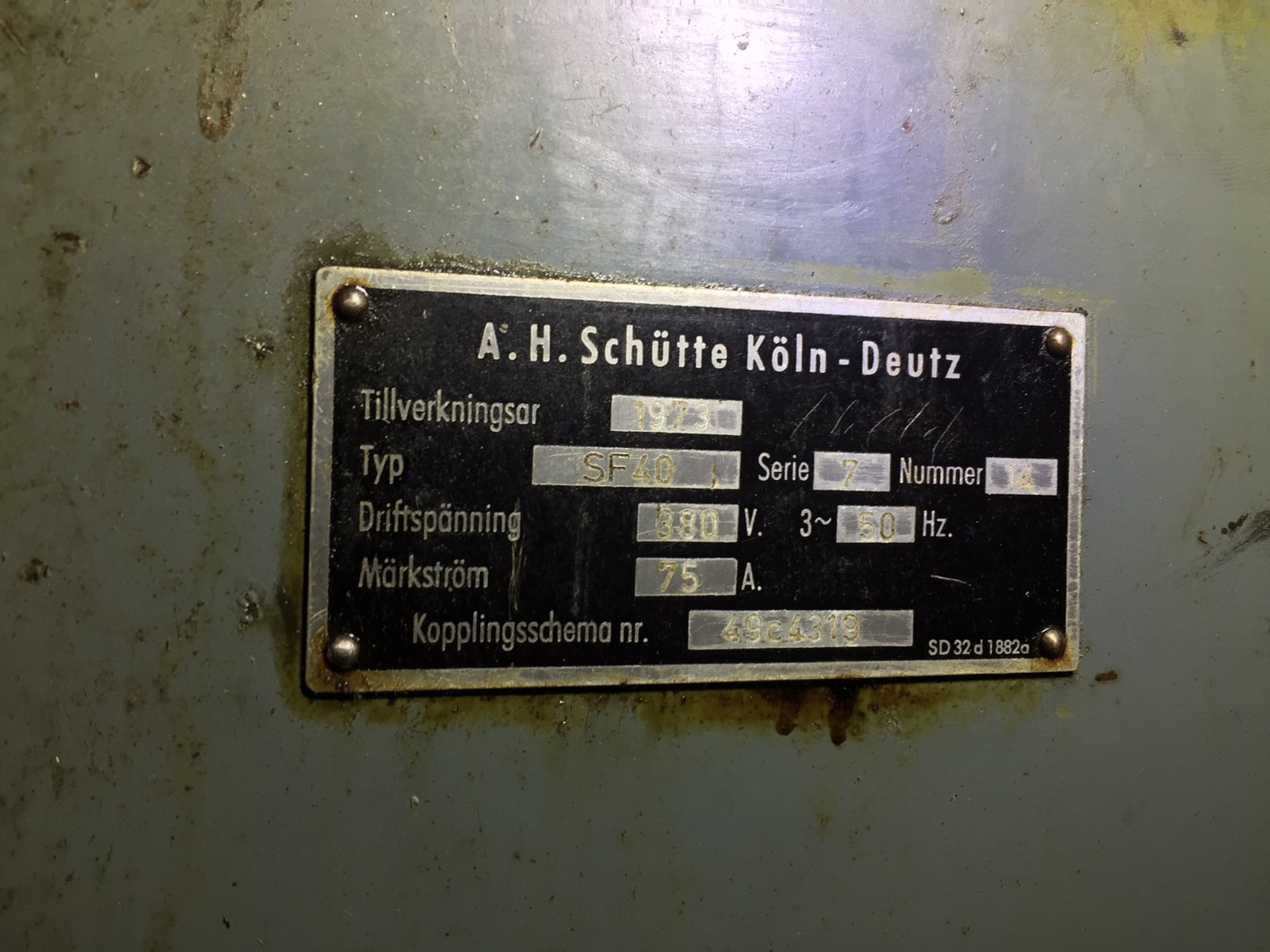 Schutte Model SF 40-6, 6-Spindle Automatic Lathe - Image 4 of 6