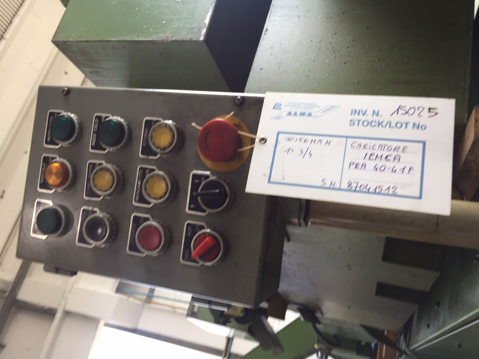 Iemca-Pra Bar Loader for multispindles ex Wickman - Image 5 of 5