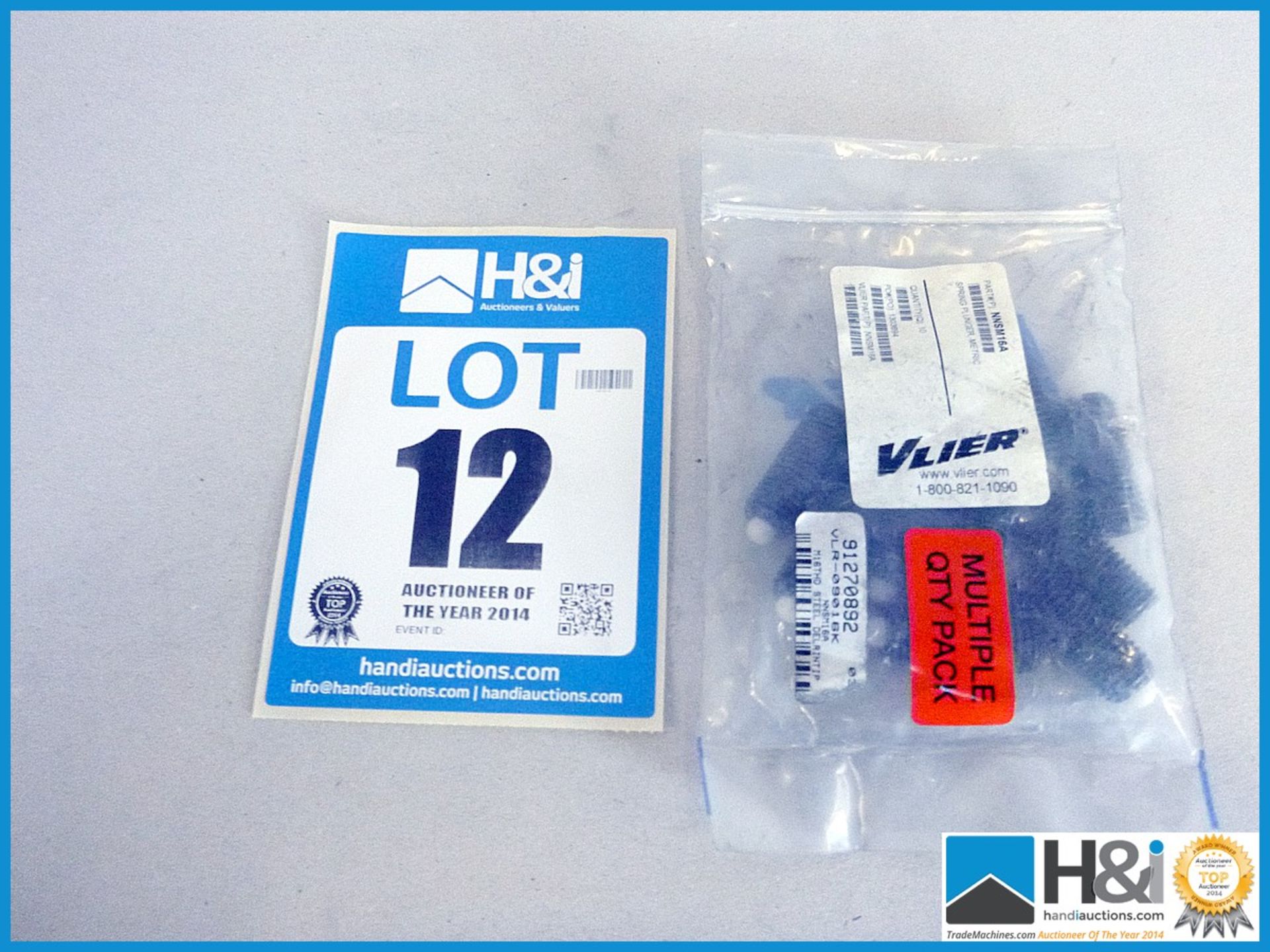 M16THD S/STEEL LOCKING SPRING PLUNGER. Appraisal: New, unused in original packaging. Viewing