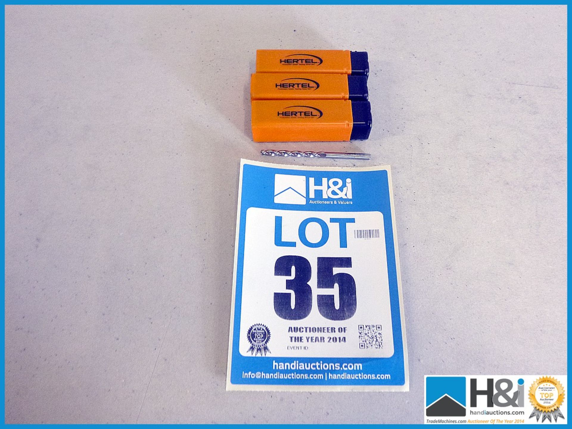 4.6mm HSSE RH 130Deg Jobber. 30 pcs. High lot value. Appraisal: New, unused in original packaging.