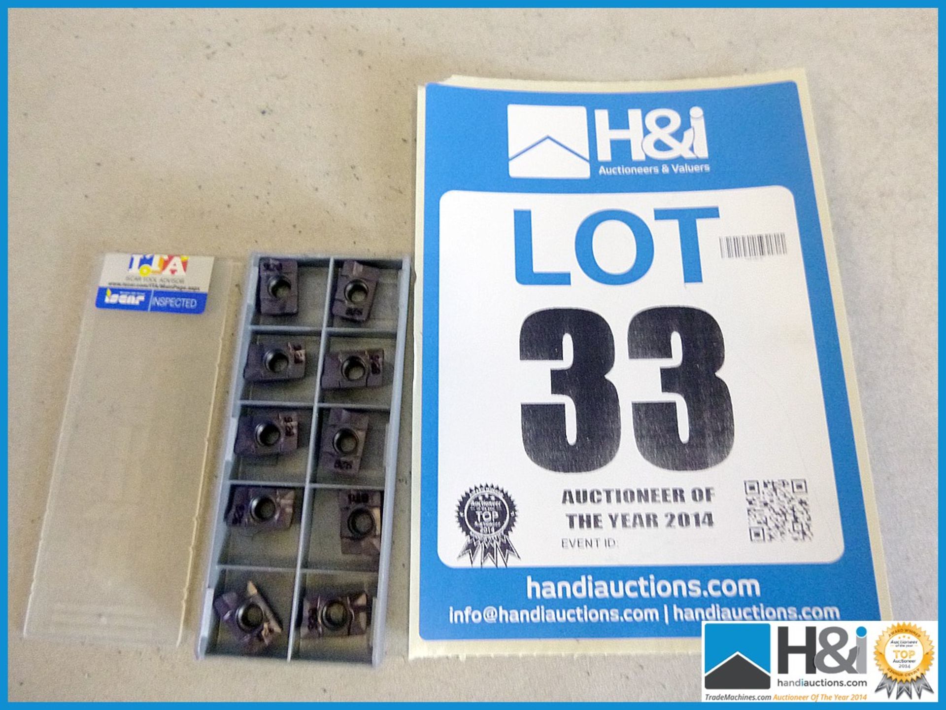 ADMT1505PDR-HS IC928 ISCAR INSERT (ACC:10124). 90 pcs high value lot. Appraisal: New, unused in