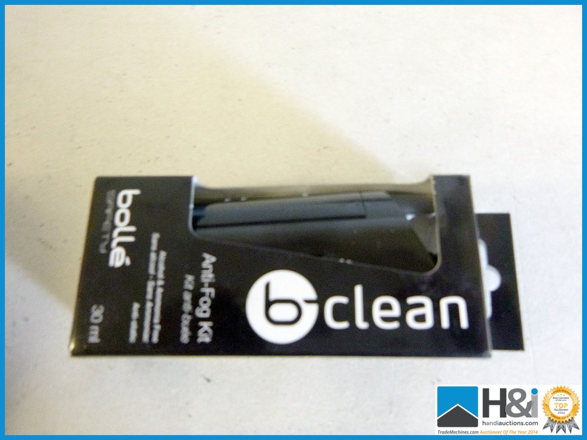 BOLLE SAFETY B-CLEAN LENS CLEANER 250ML. 9 pcs. Appraisal: New, unused in original packaging. - Image 2 of 2