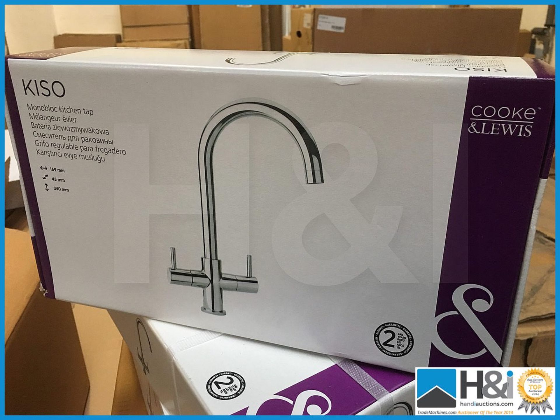 Stunning designer Cooke and Lewis Kiso mono kitchen tap. New and Boxed. Suggested manufacturers
