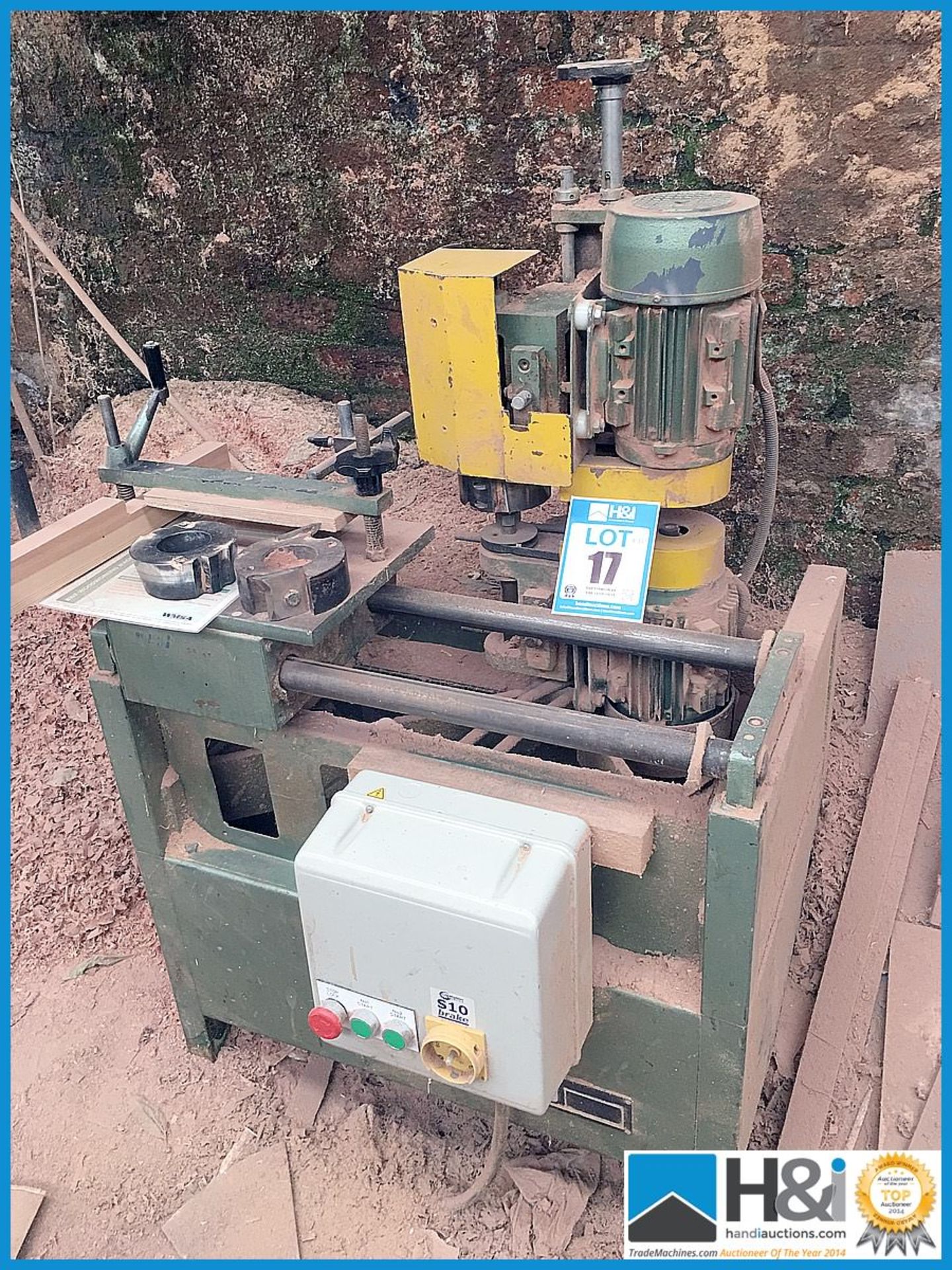 Multico TM tenoning machine with various cutter heads and electric braking Appraisal: Used, good.