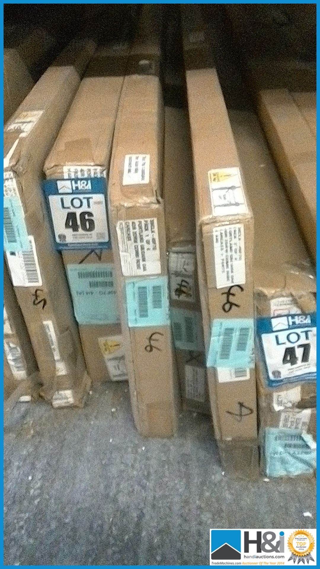 NEW IN BOX PORTLAND 4DOOR 2DRAWER WARDROBE [DARK OAK] 181 x 200 x 52cm RRP £493 Appraisal: New, - Image 2 of 2