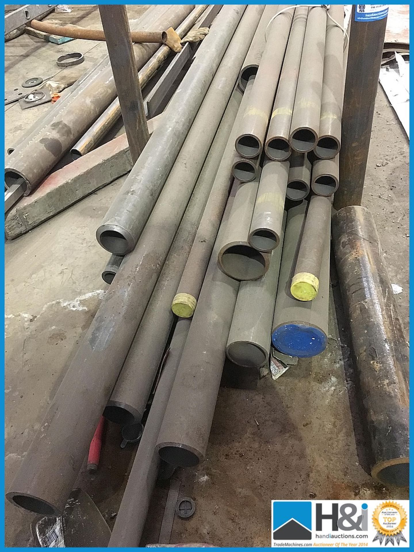 Excellent lot of high pressure steel stock tubing with certification if required. No VAT on this lot - Image 2 of 4