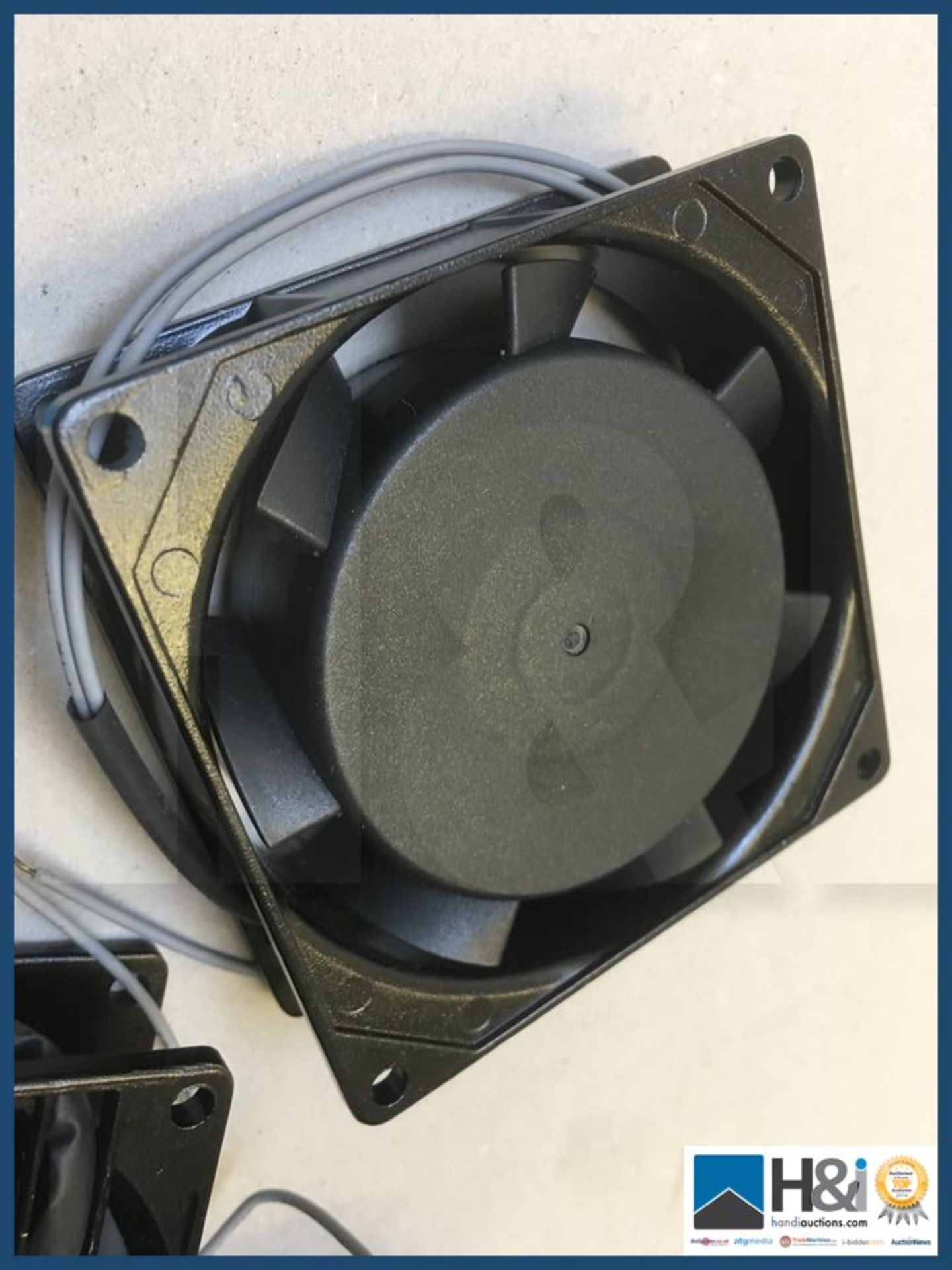 10 x New Sunan SF11580AT AC square axial fans 80 x 80 RRP GBP 29 each. NO VAT on item except on buye - Image 3 of 4