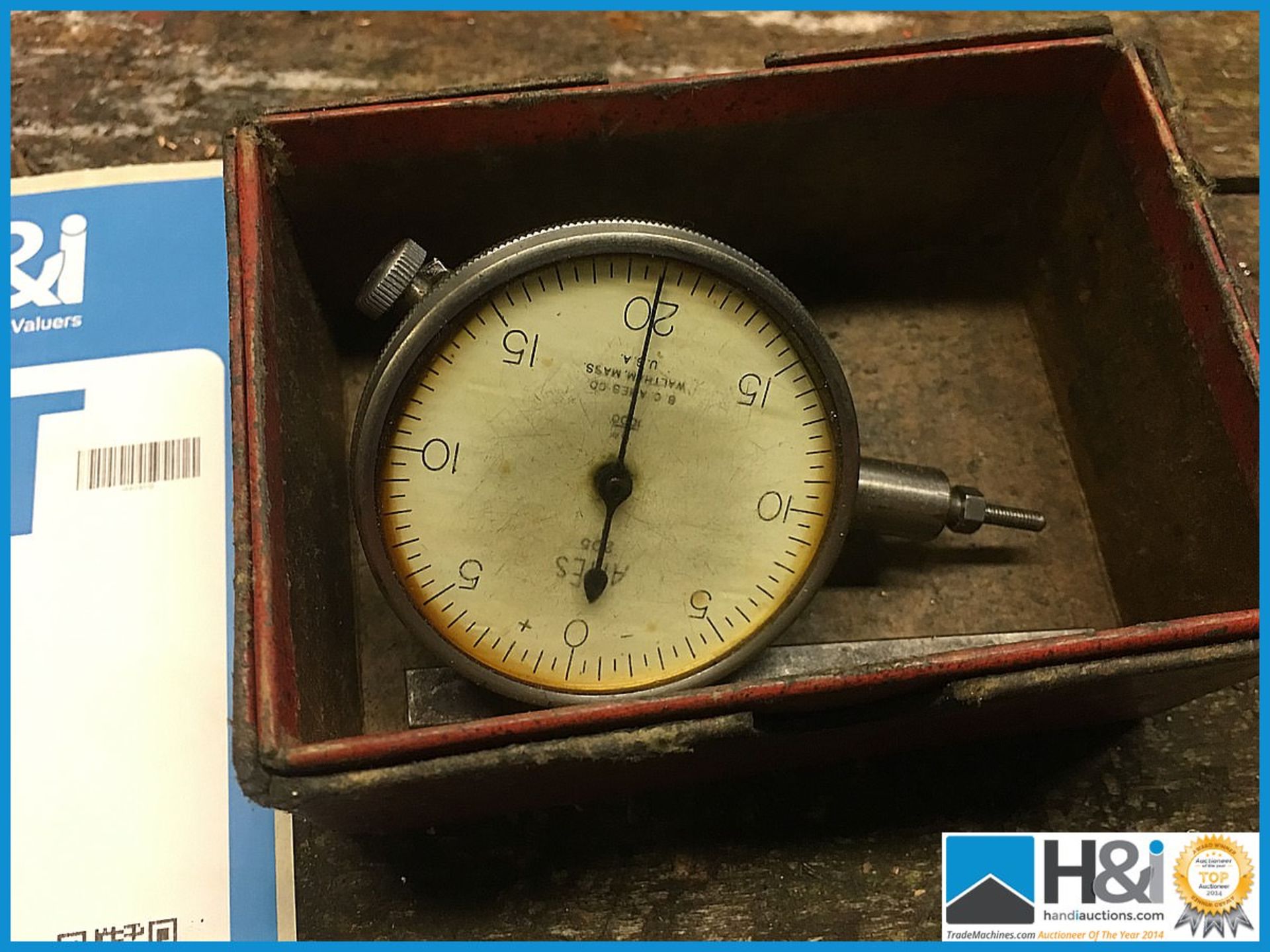 Vintage dial guauge in original box Appraisal: Viewing Essential Serial No: NA Location, Contact & - Image 2 of 3